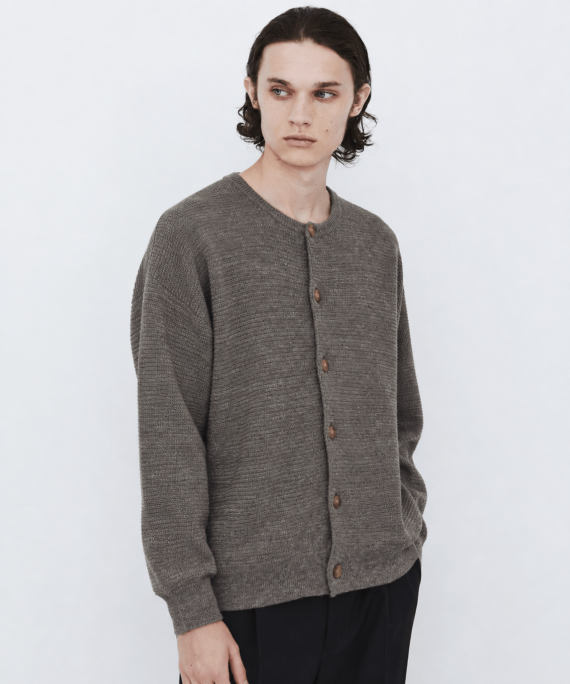 WOOL RAMIE CARDIGAN