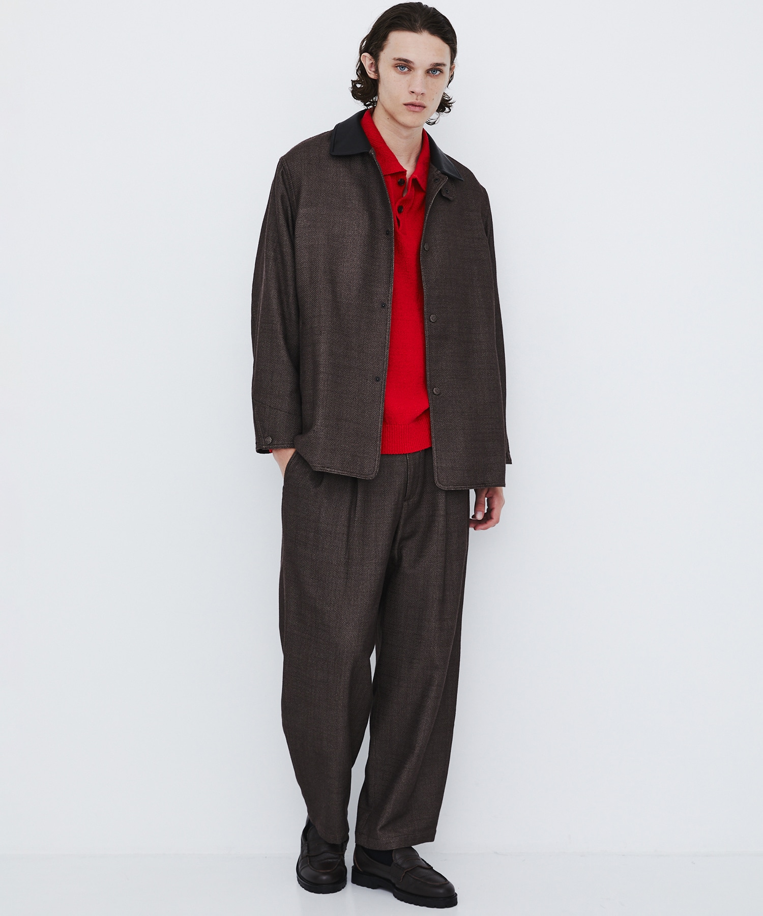 〈数量限定|各サイズ1点のみ〉SILK BROKEN OX WORK PANTS