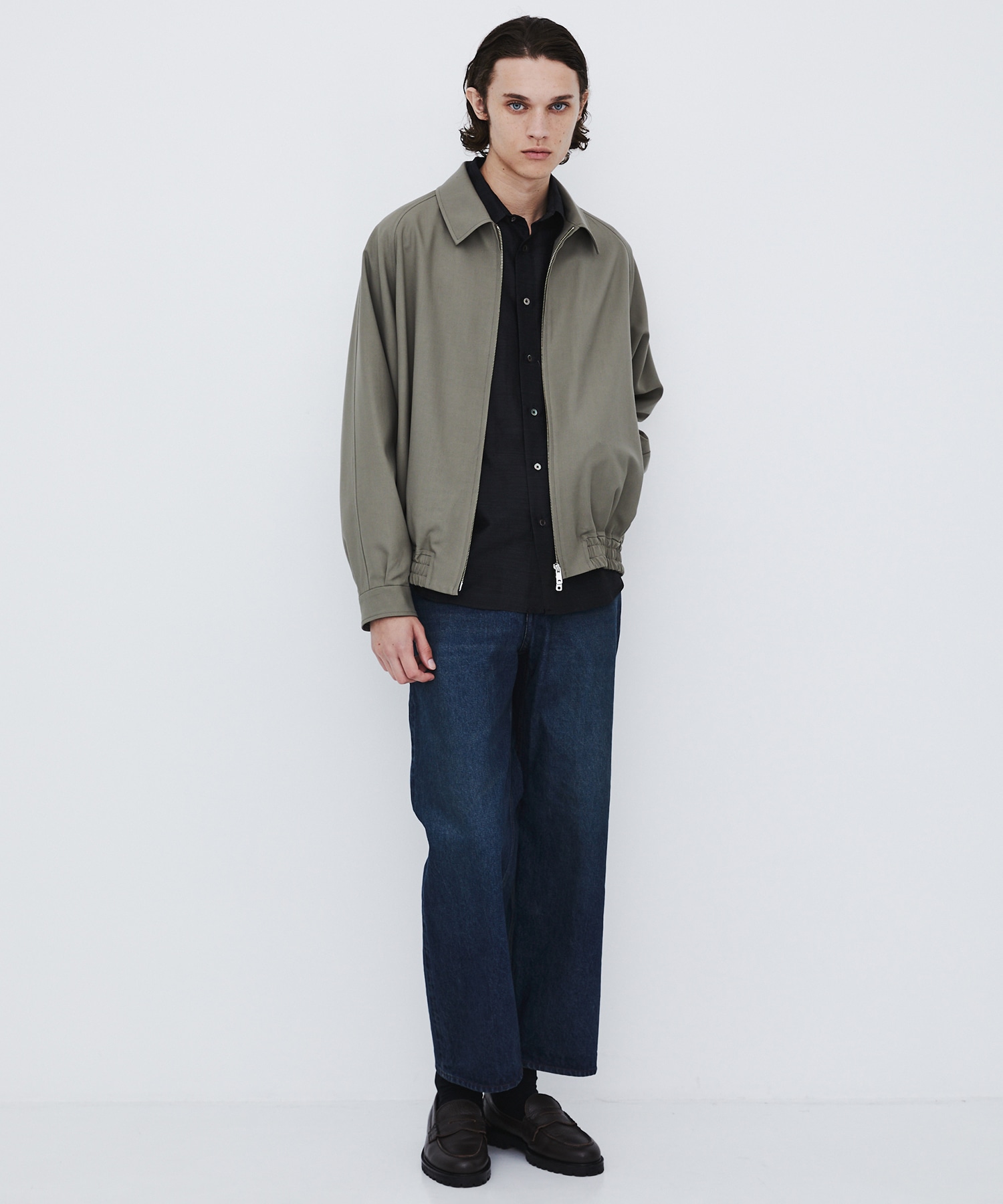 〈数量限定〉Super120s WOOL SERGE BLOUSON