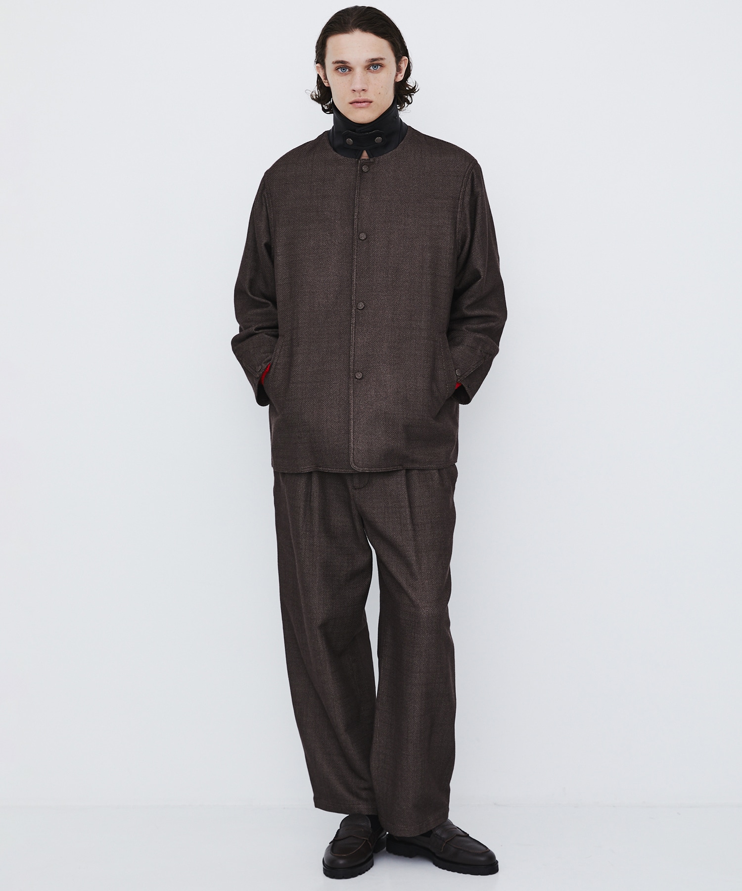 〈数量限定|各サイズ1点のみ〉SILK BROKEN OX WORK JACKET