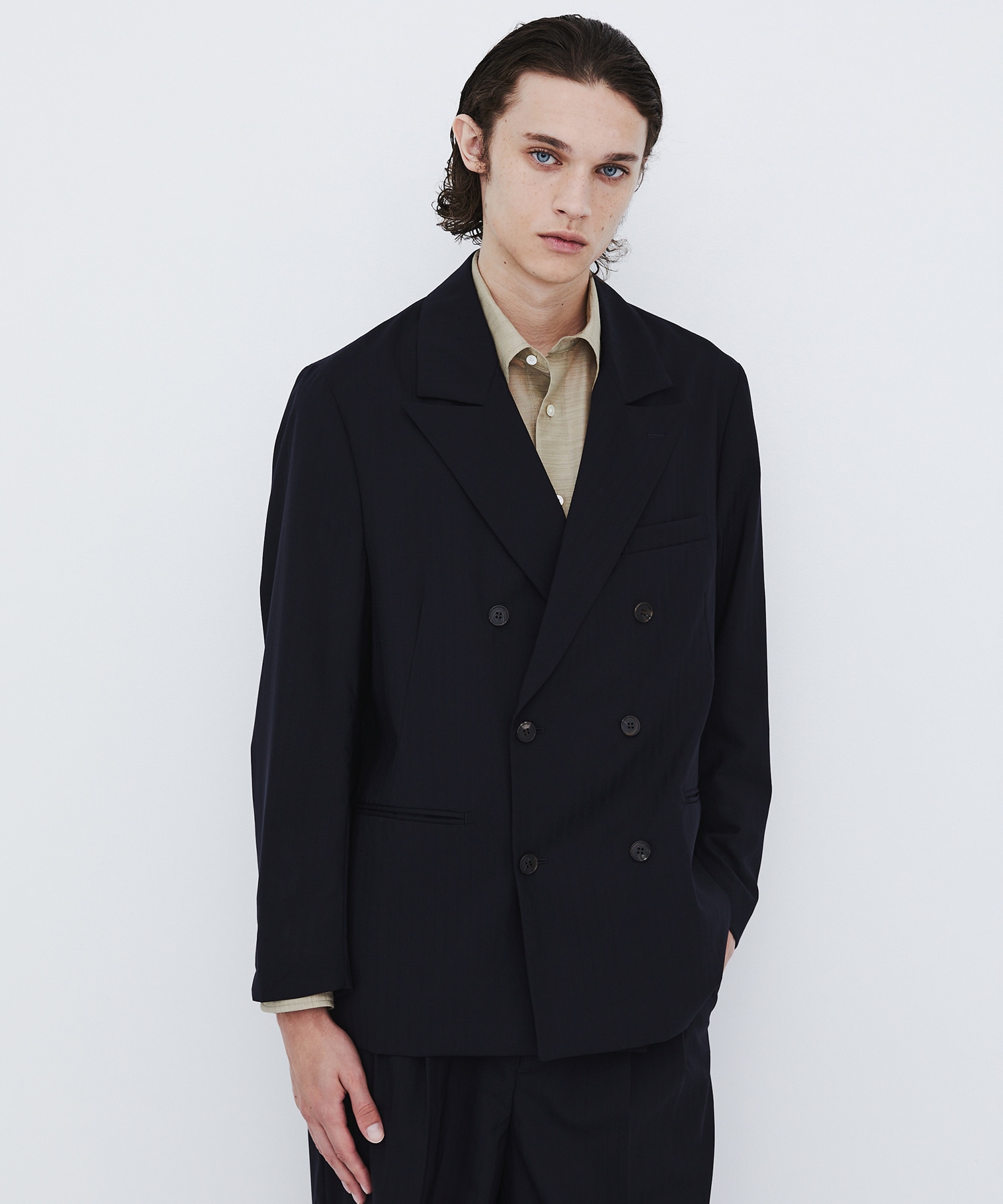 〈数量限定〉SERPINO WOOL DOUBLE JACKET