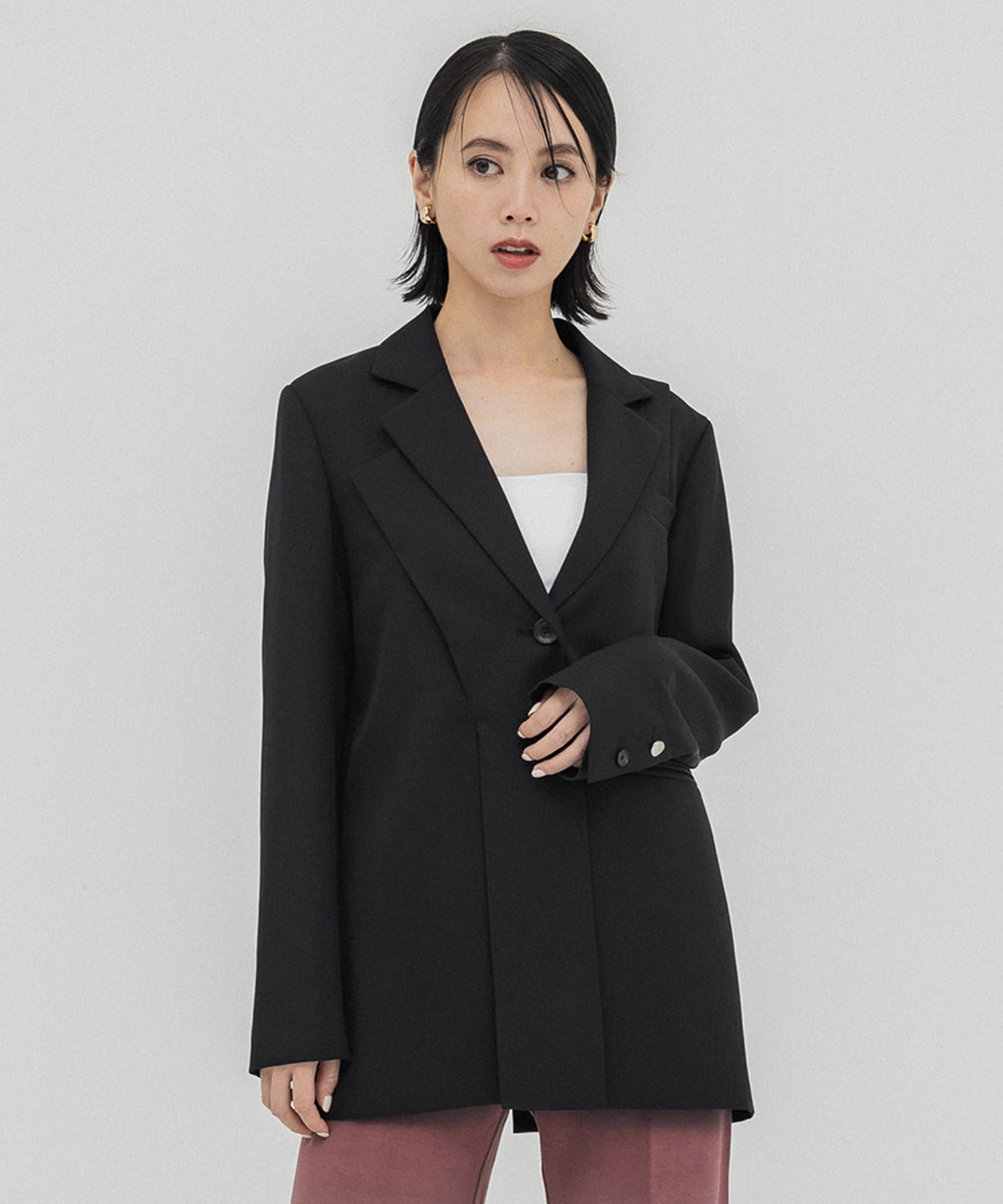 完売商品ZARA コンフォートスーツ　ジャケット50パンツ42