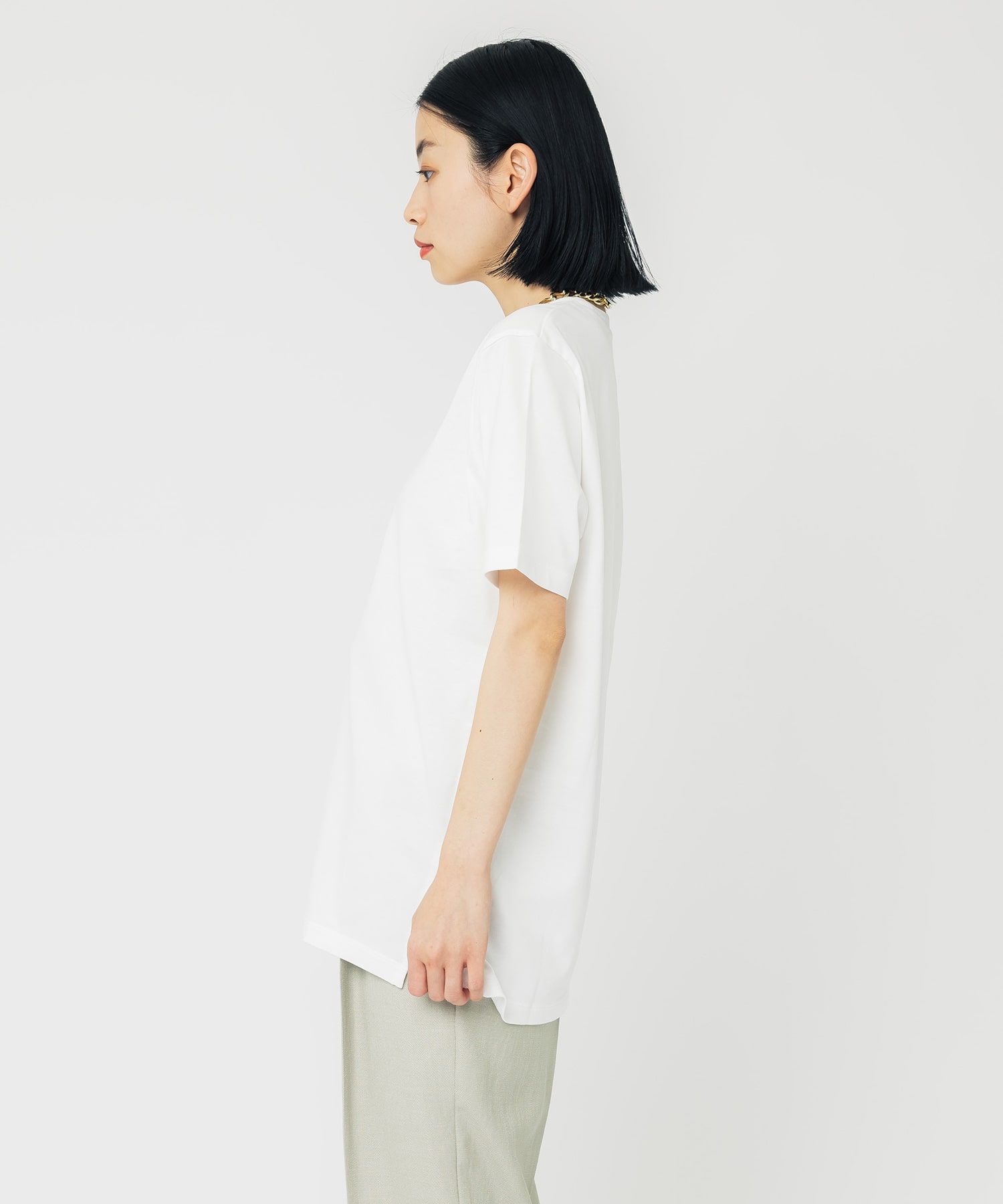 SUVINスリープライTシャツ