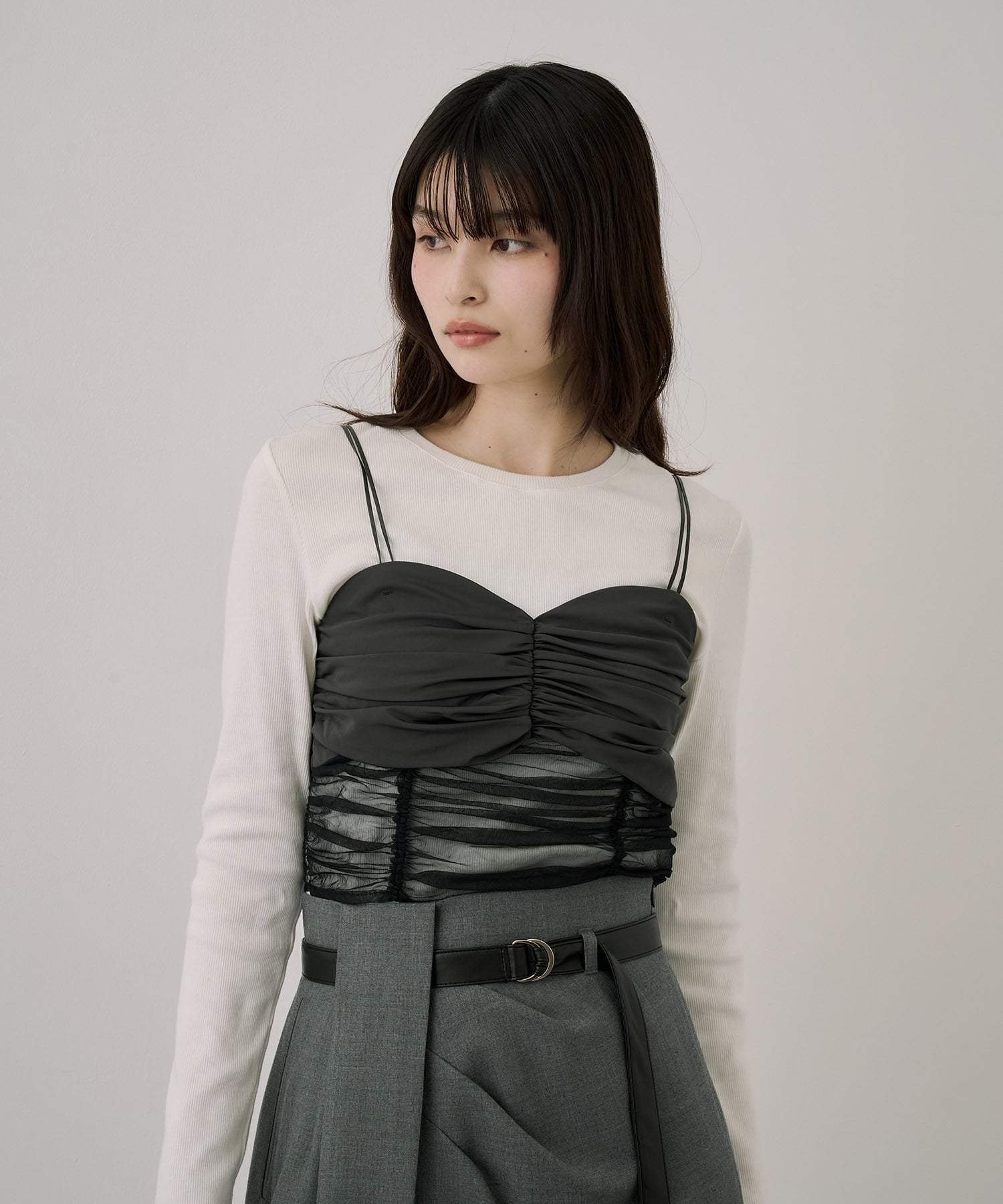 ギャザービスチェコンビTEE