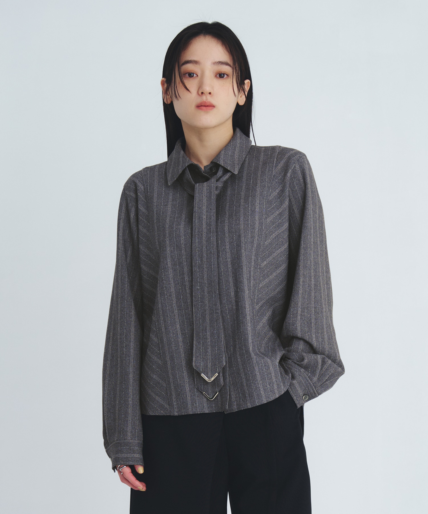 【再入荷】コーナーチップボウタイシャツ