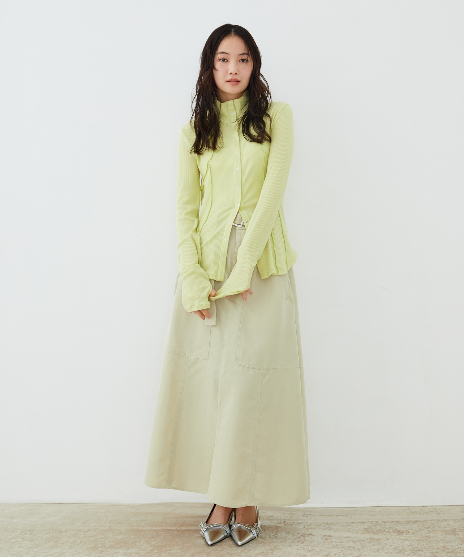 3WAYシルクベアテレコプルオーバー