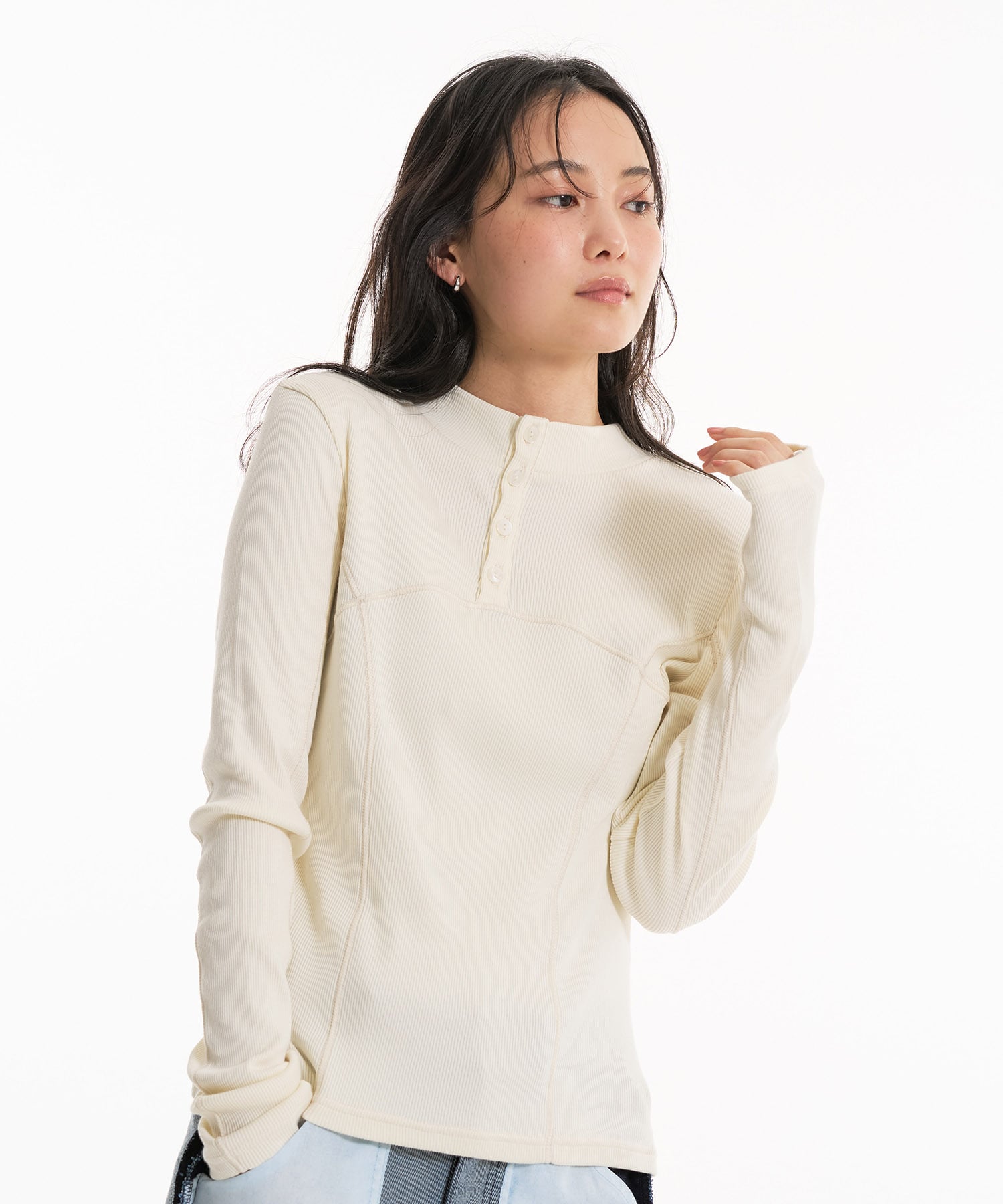 2WAYスビンプラチナムテレコプルオーバー