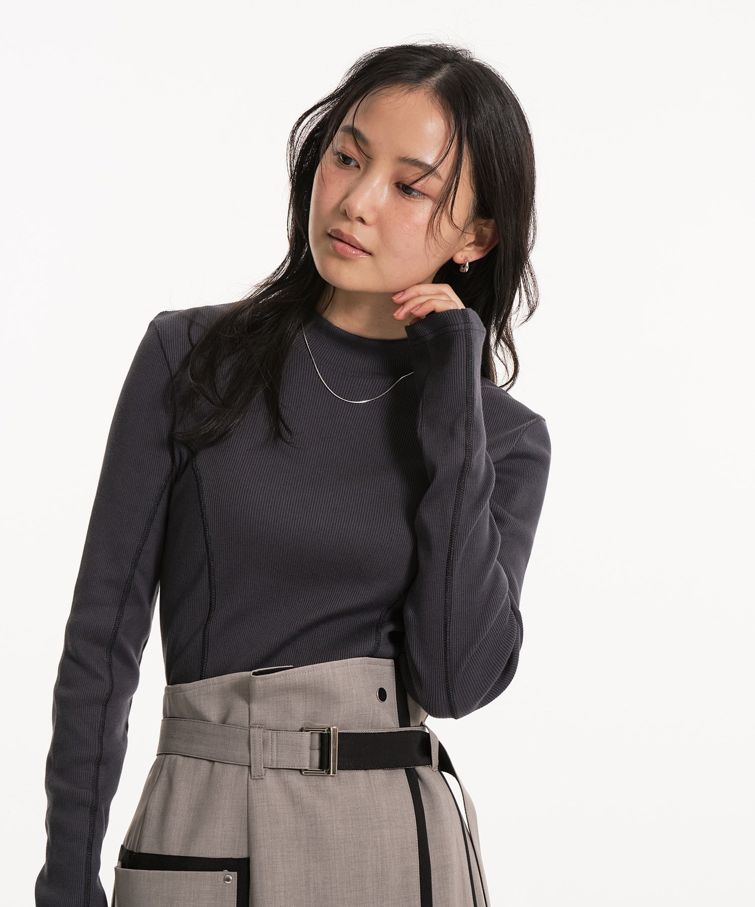 2WAYスビンプラチナムテレコプルオーバー