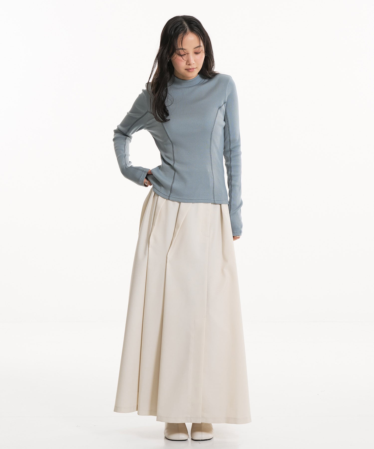 2WAYスビンプラチナムテレコプルオーバー