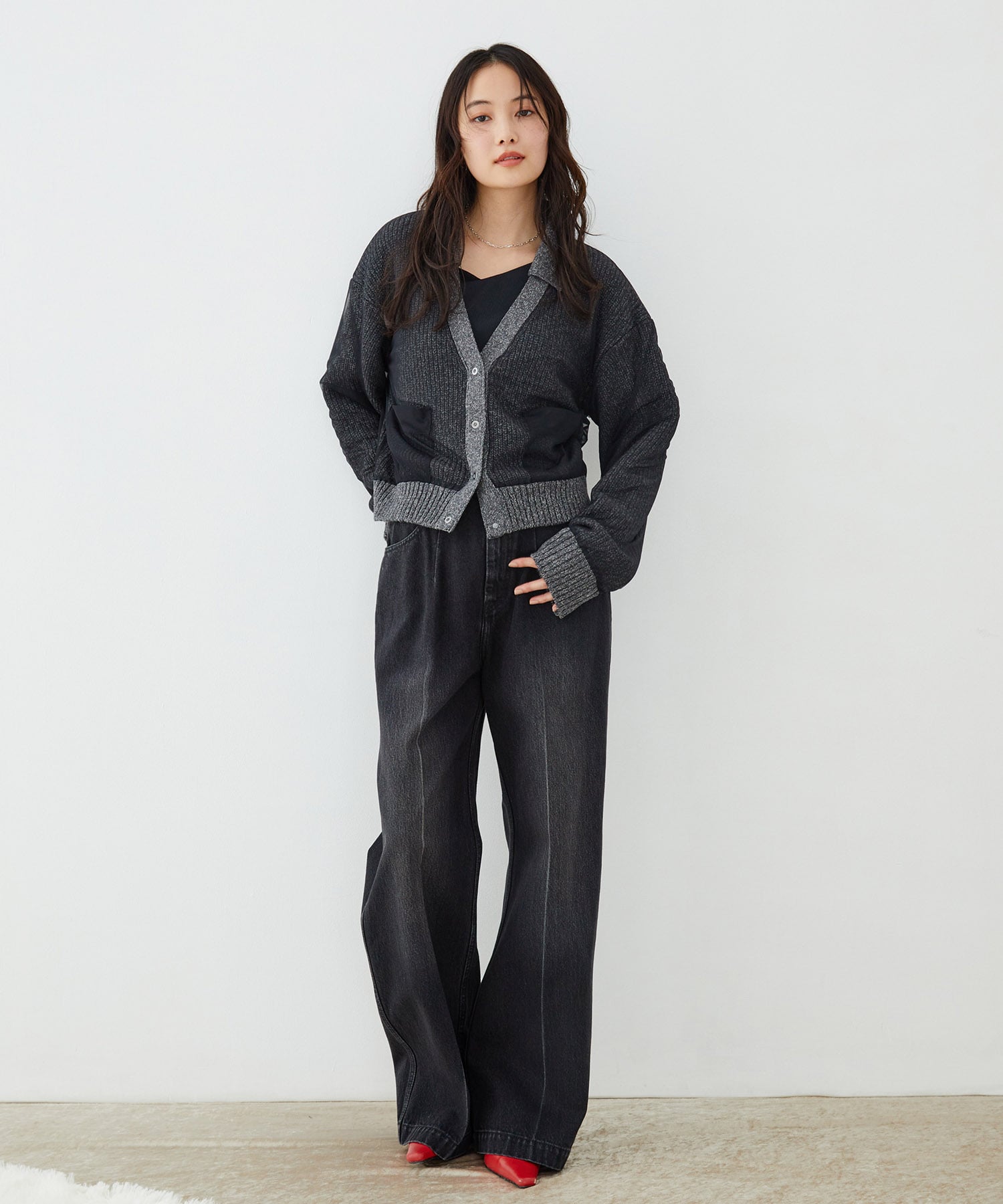 カバーチュールカーディガン