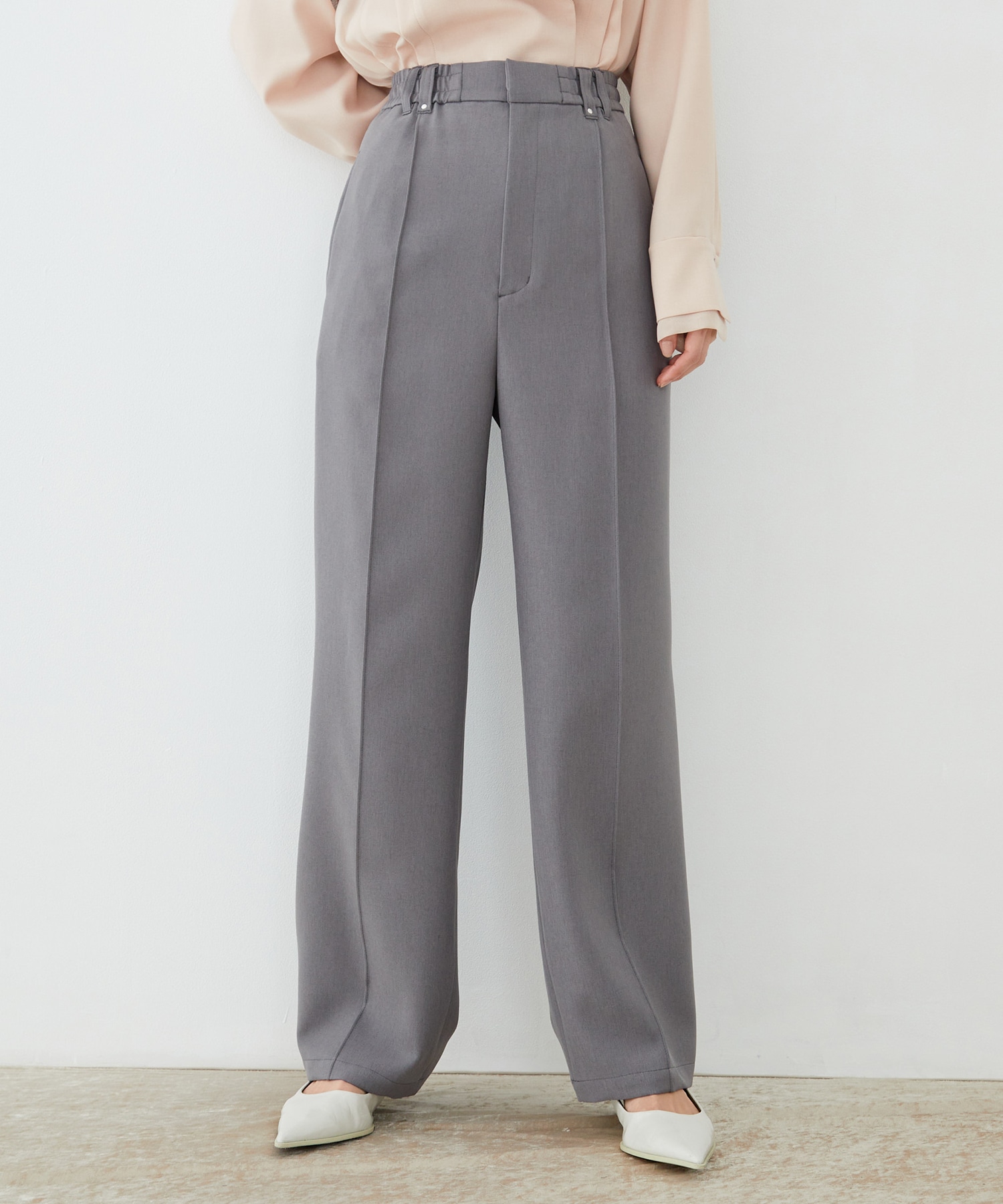 ダブルループストレートパンツ