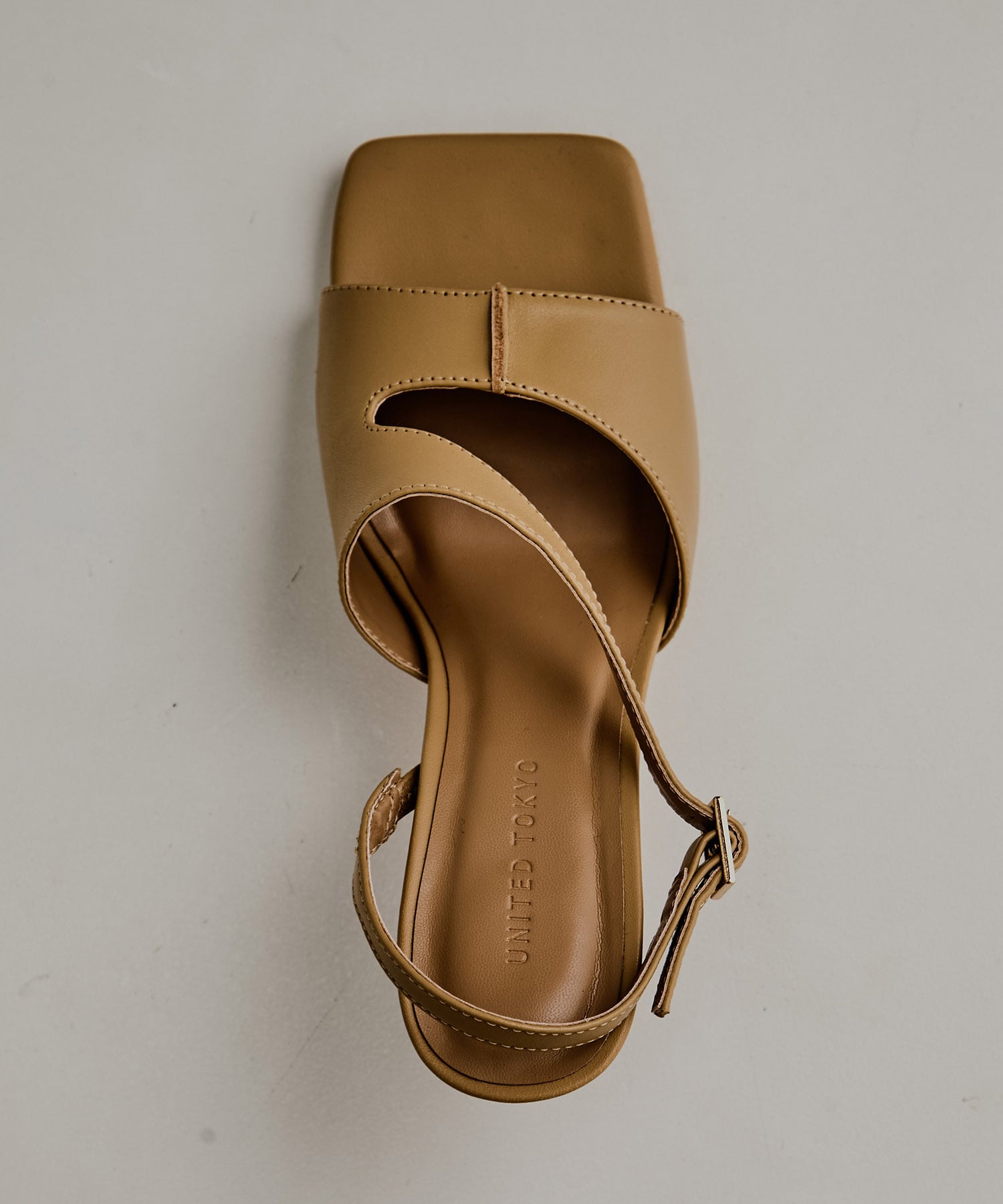 Cow Leather Curvy Mule