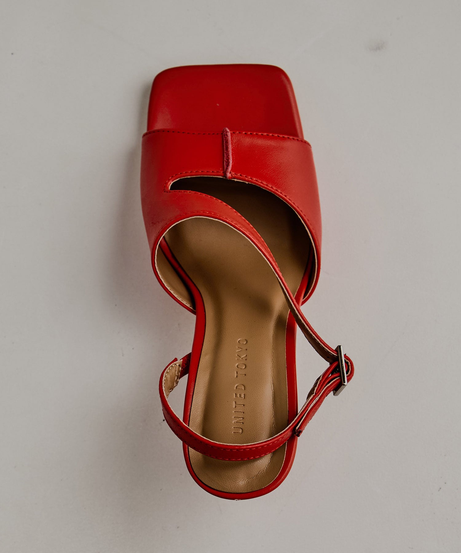 Cow Leather Curvy Mule