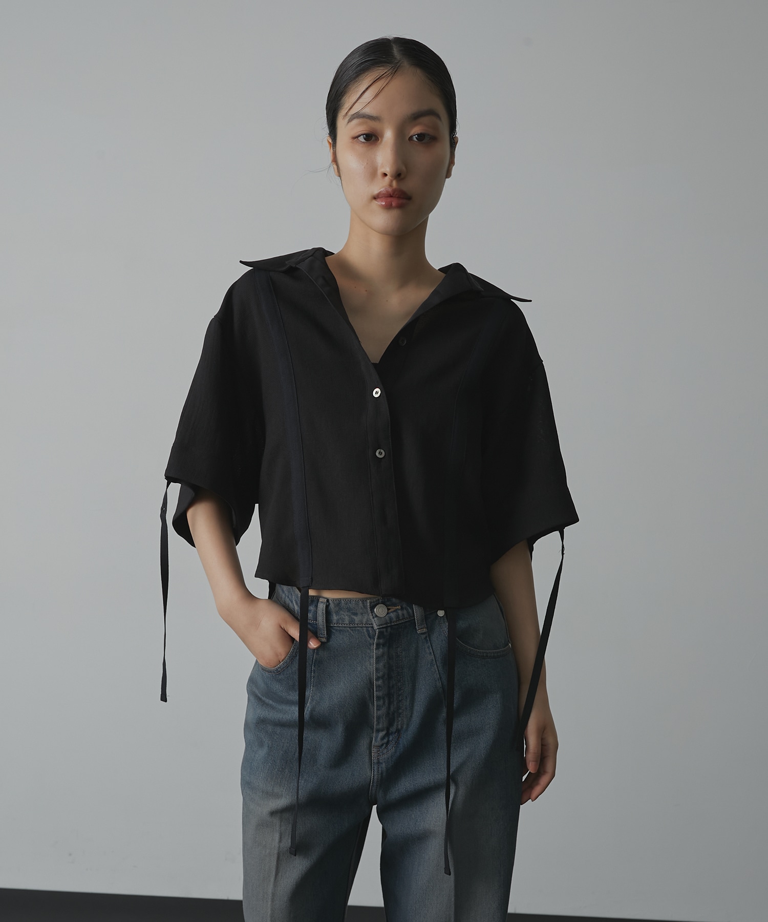 Adjustable Length Mesh Shirt