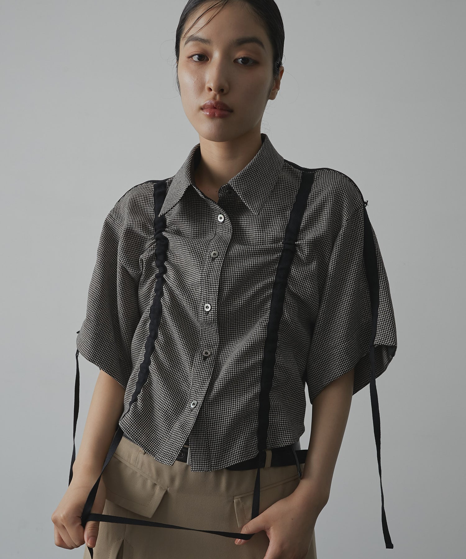 Adjustable Length Mesh Shirt