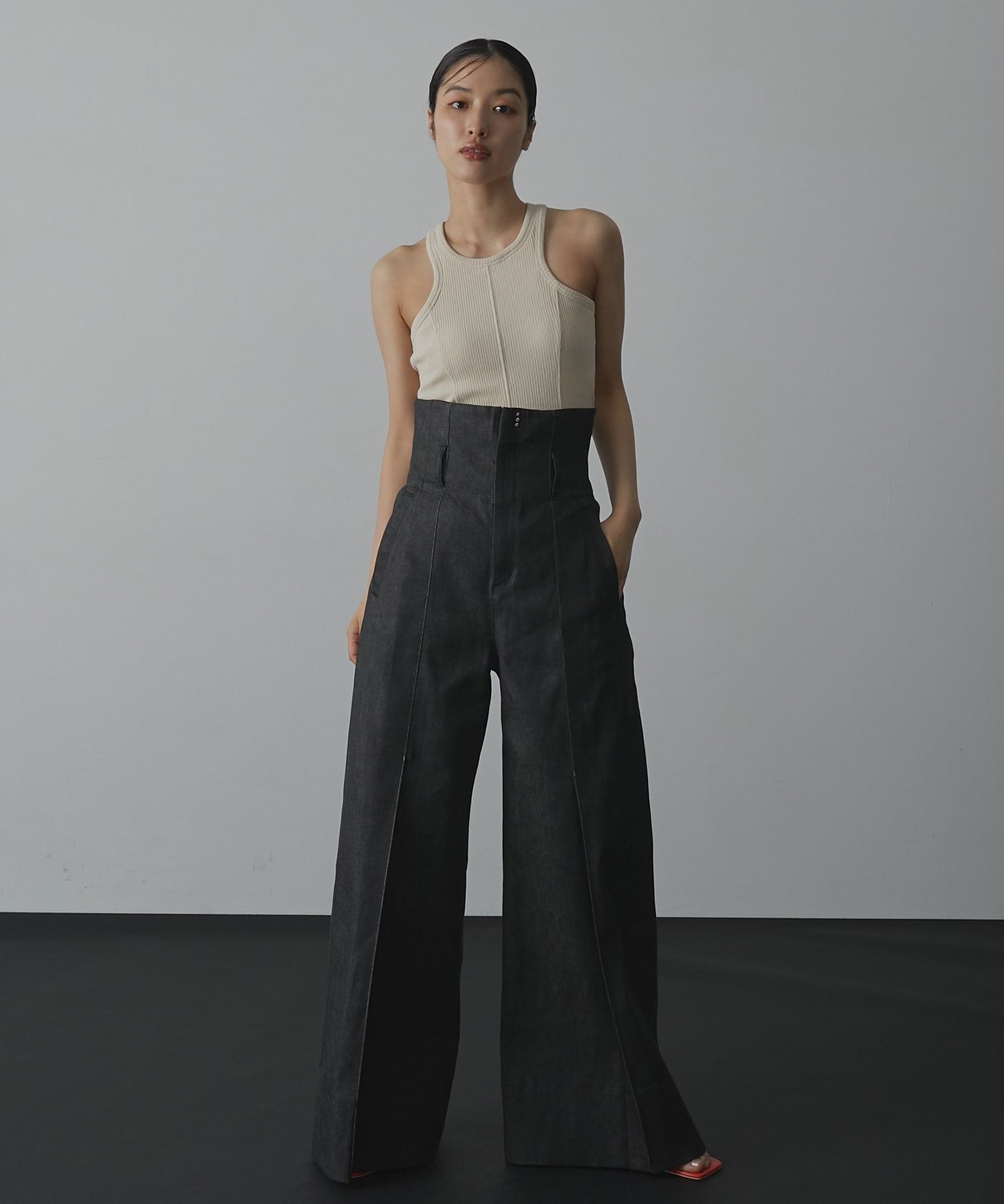 2way Waist Stretch Jeans