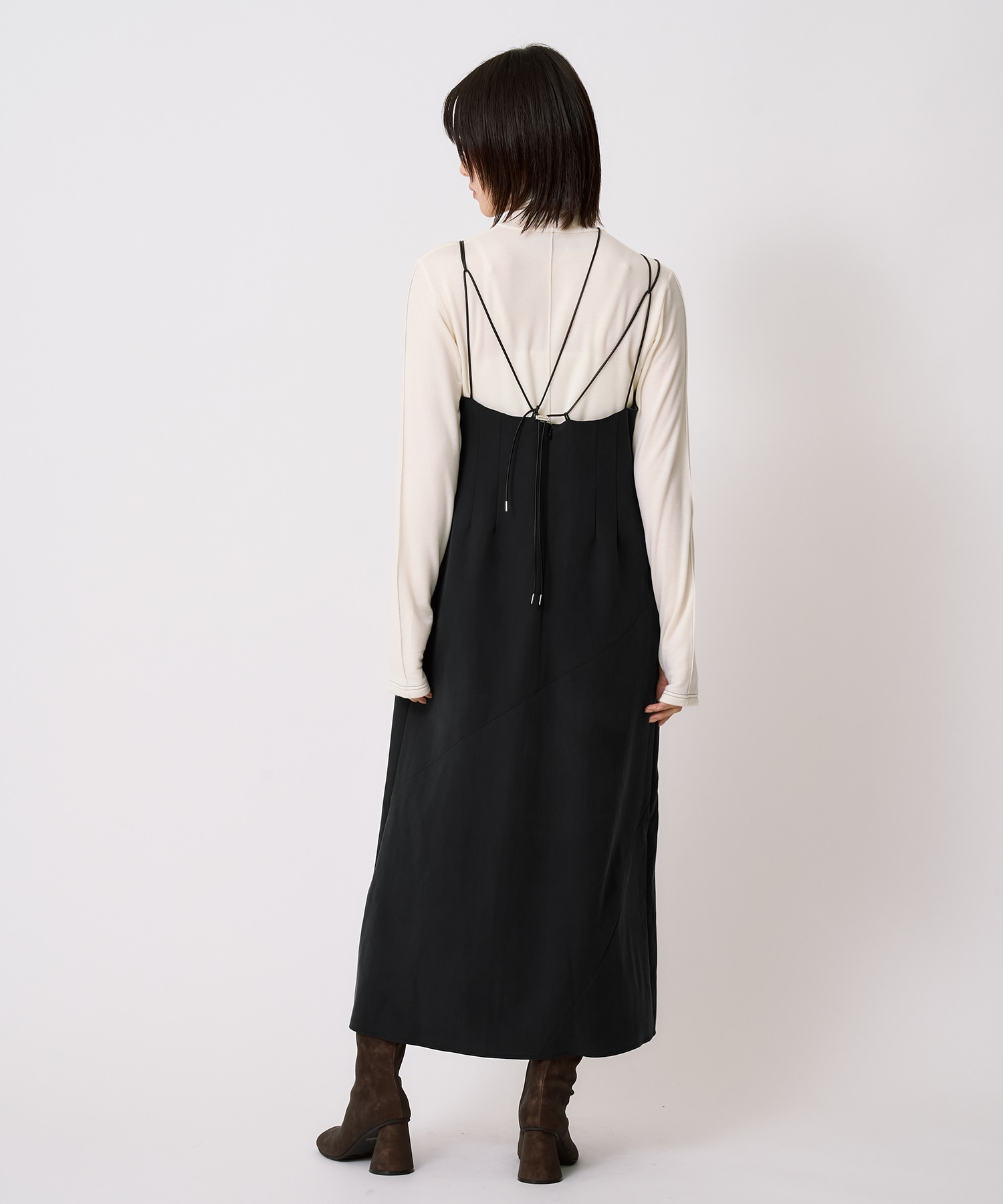 【セットアップ】フィブリルアシメキャミワンピース