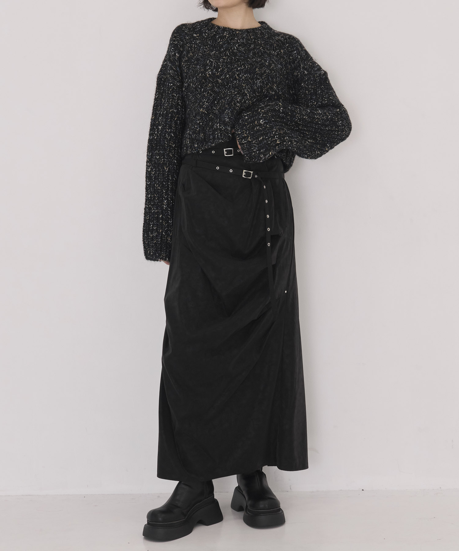 【WEB先行発売】バスケットショートニット