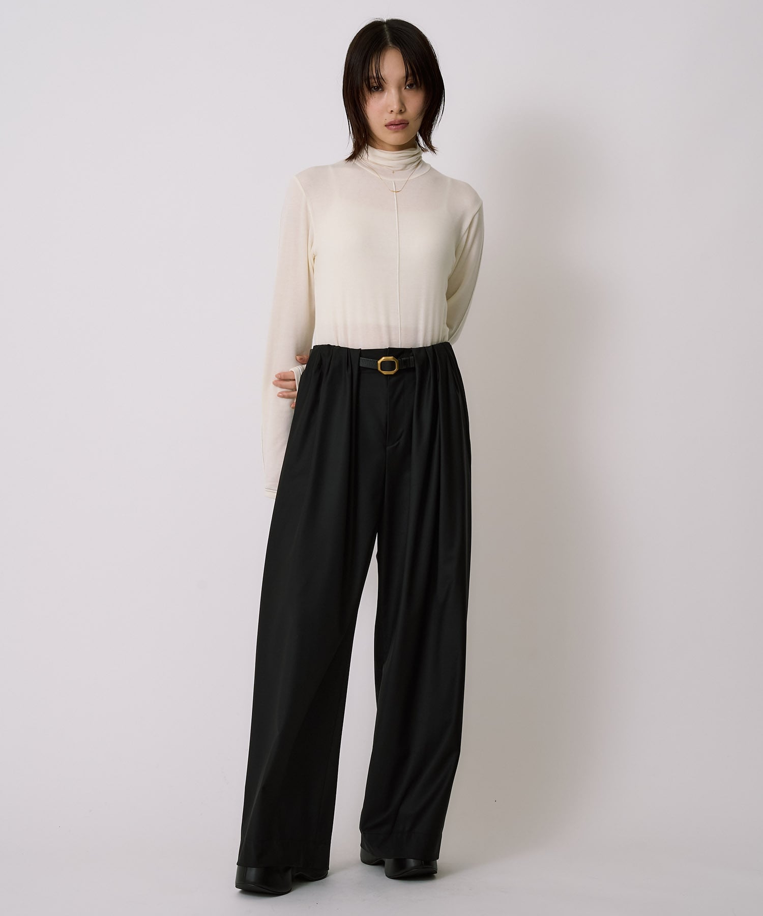 〈新色〉Super120s Wool Relax Trousers
