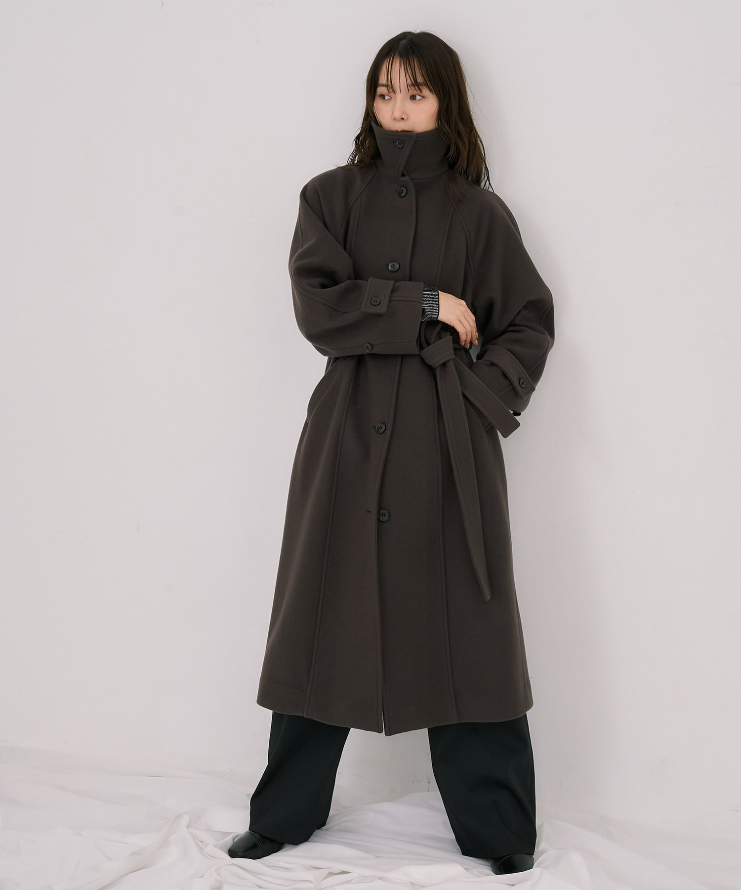 【WEB限定】2wayウールロングコート