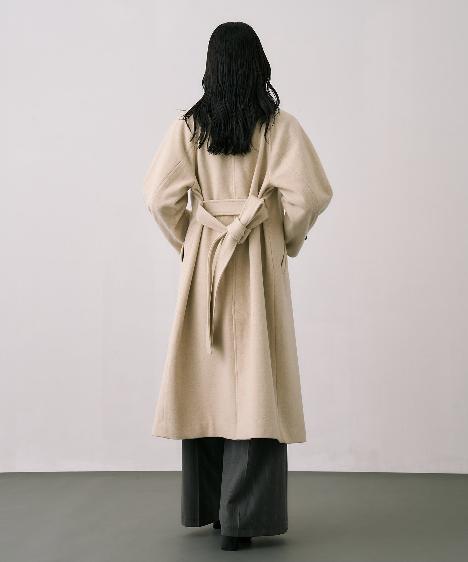 【WEB限定】2wayウールロングコート