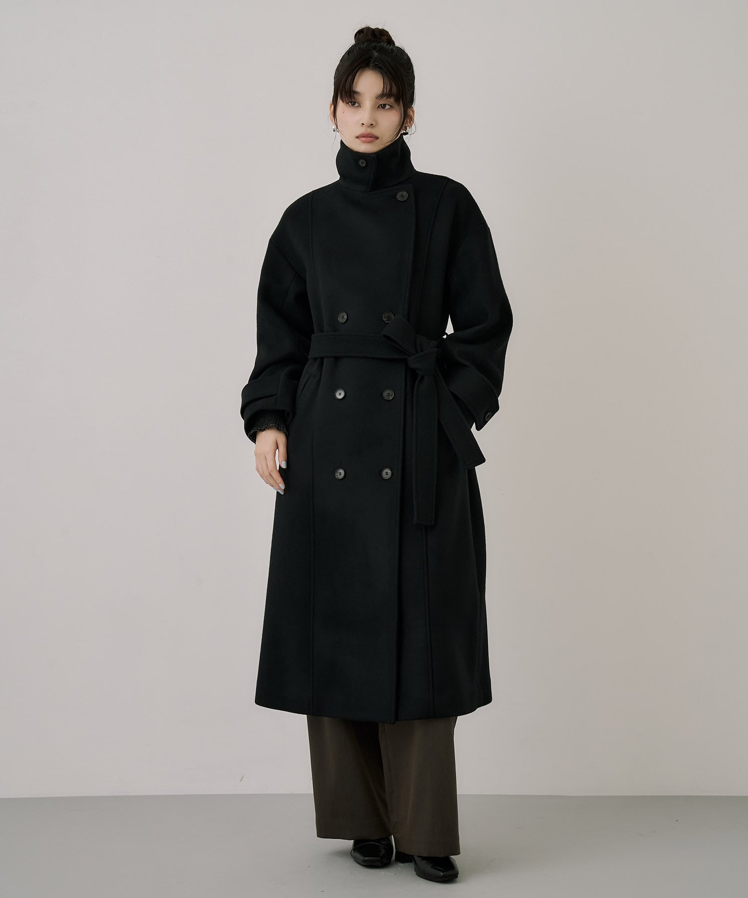 〈残りわずか|再入荷なし〉SUPER140ビッグカラーコート