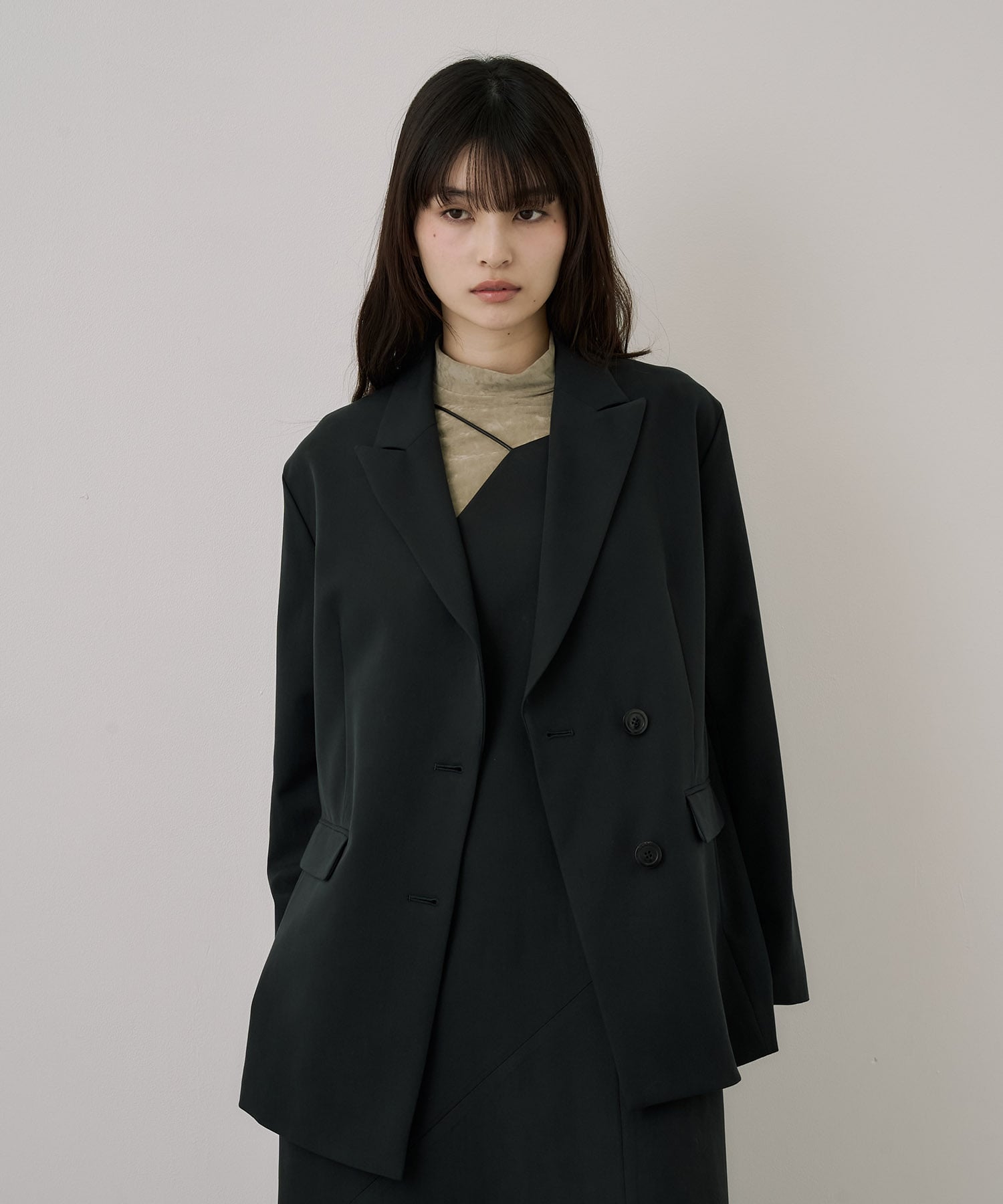 【セットアップ】フィブリルテーラードジャケット