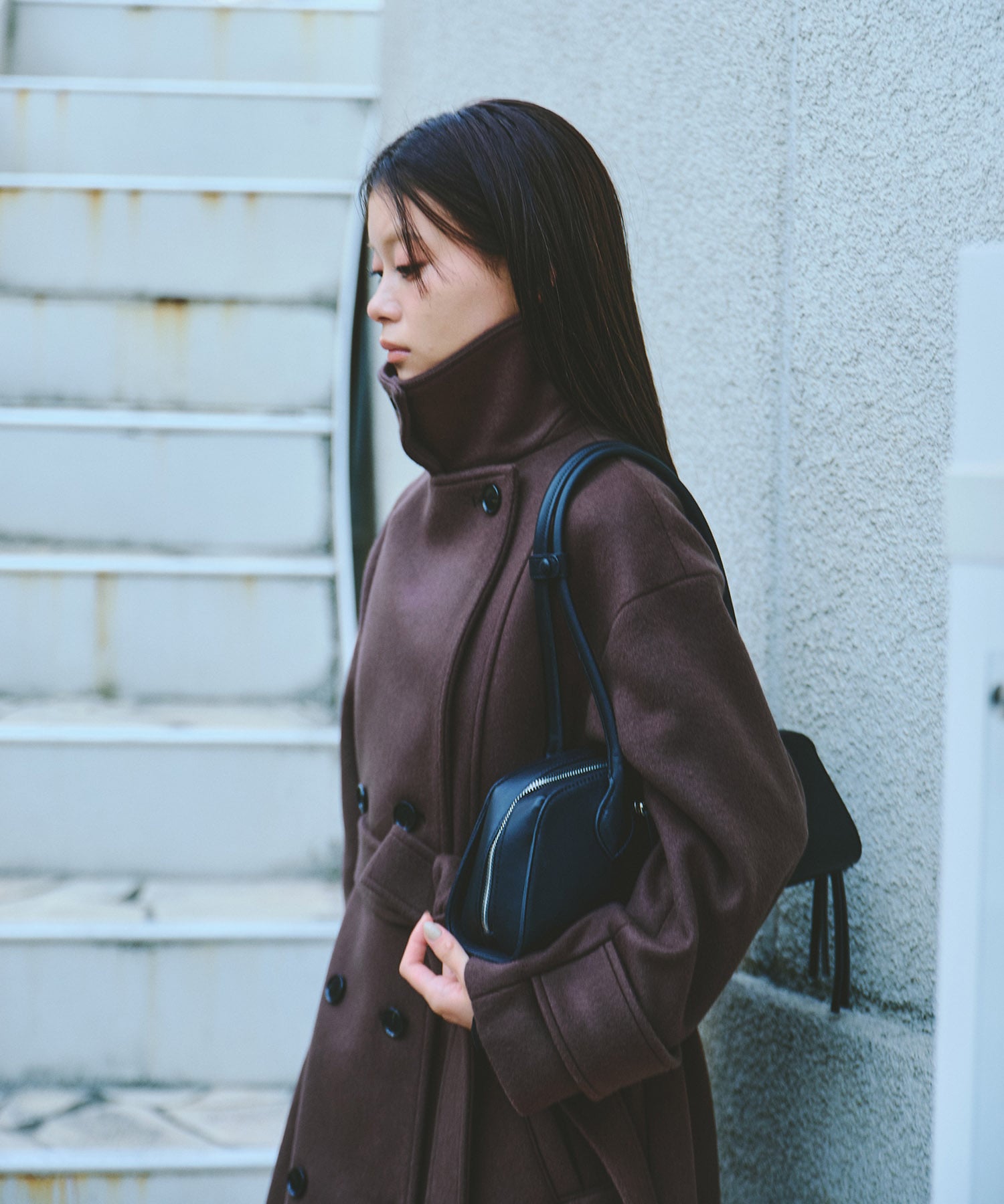 Vegan Leather Shoulder Bag