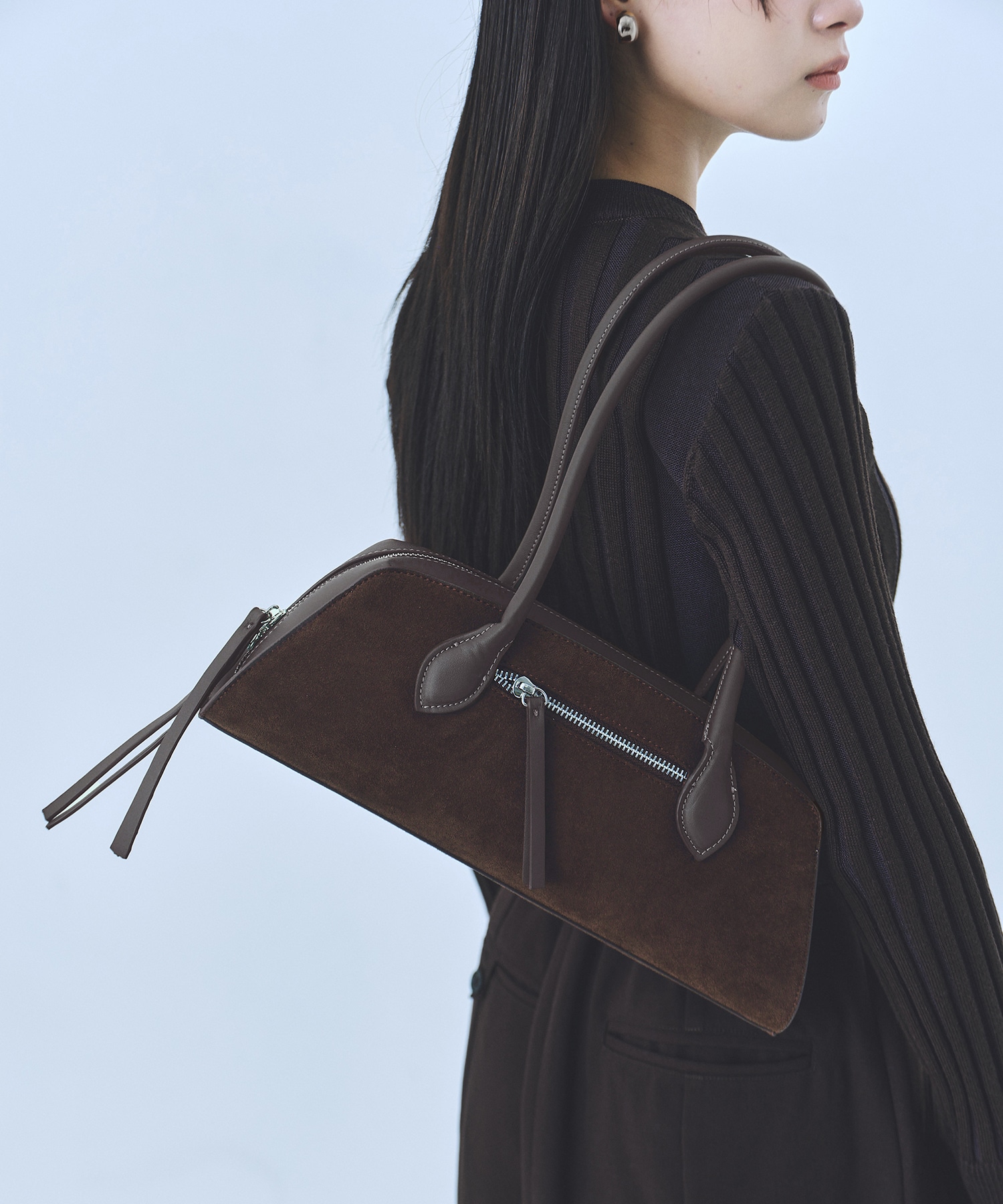 【限定30点|WEB限定カラー】Vegan Leather Shoulder Bag