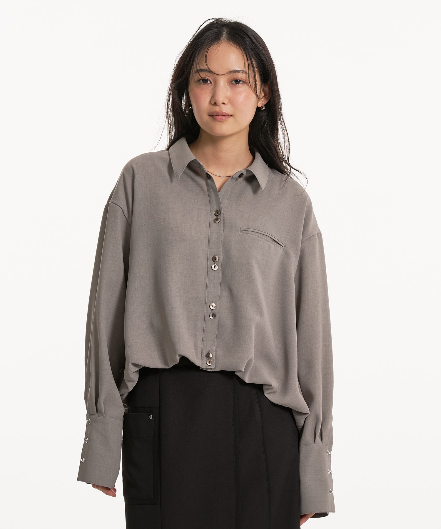 バルーンテールシャツ