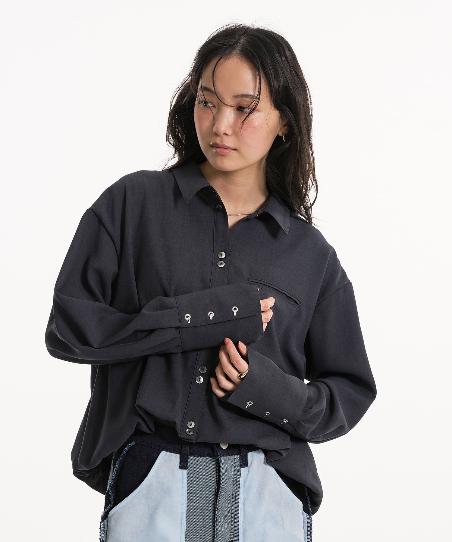 バルーンテールシャツ