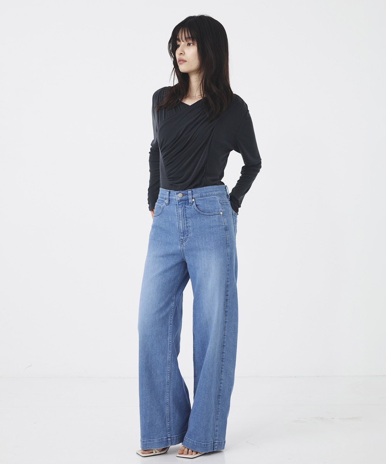 リバースタックデニム