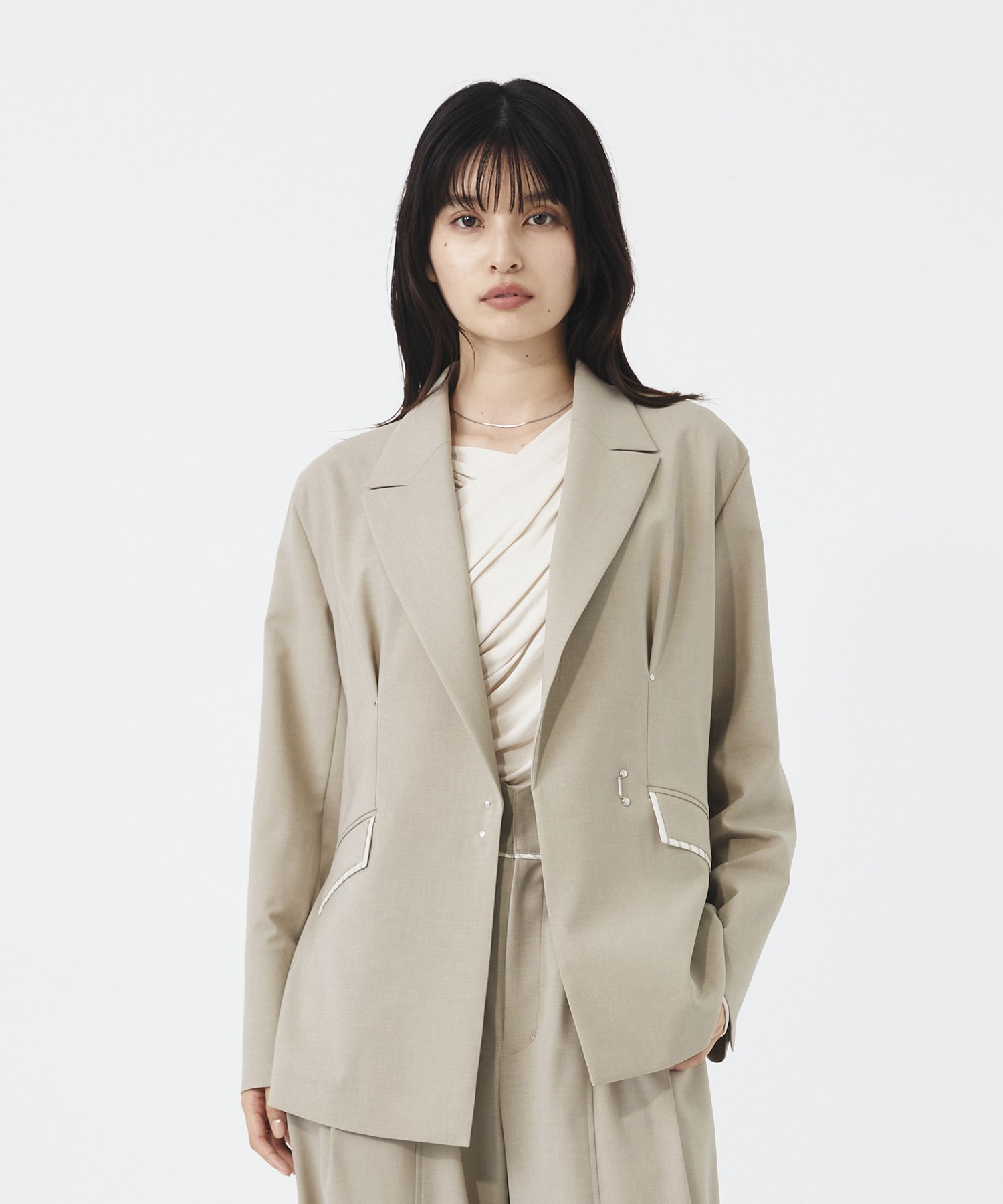 ＜セットアップ対応＞カシメタックマチジャケット