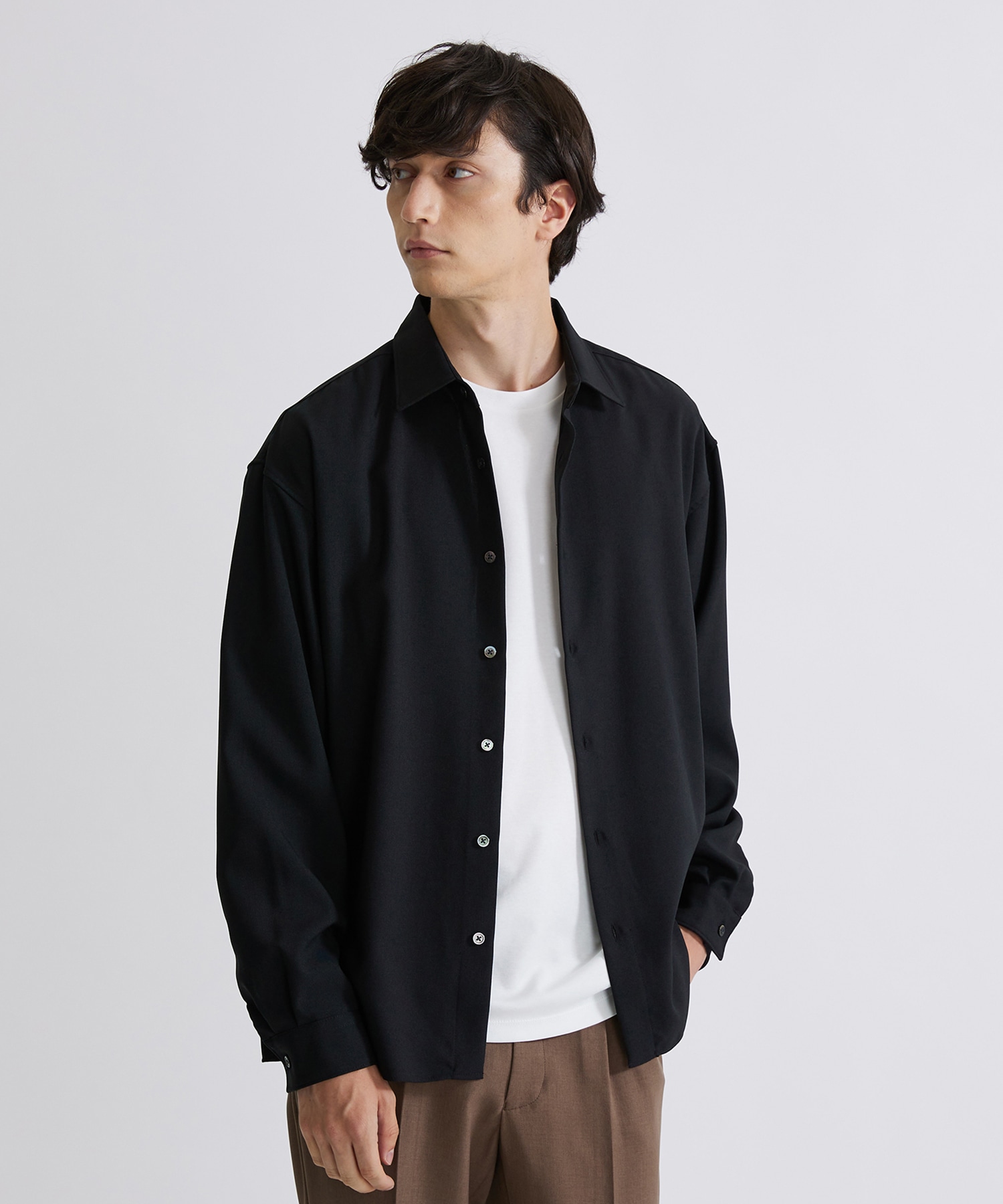 ボイルロングスリーブシャツ