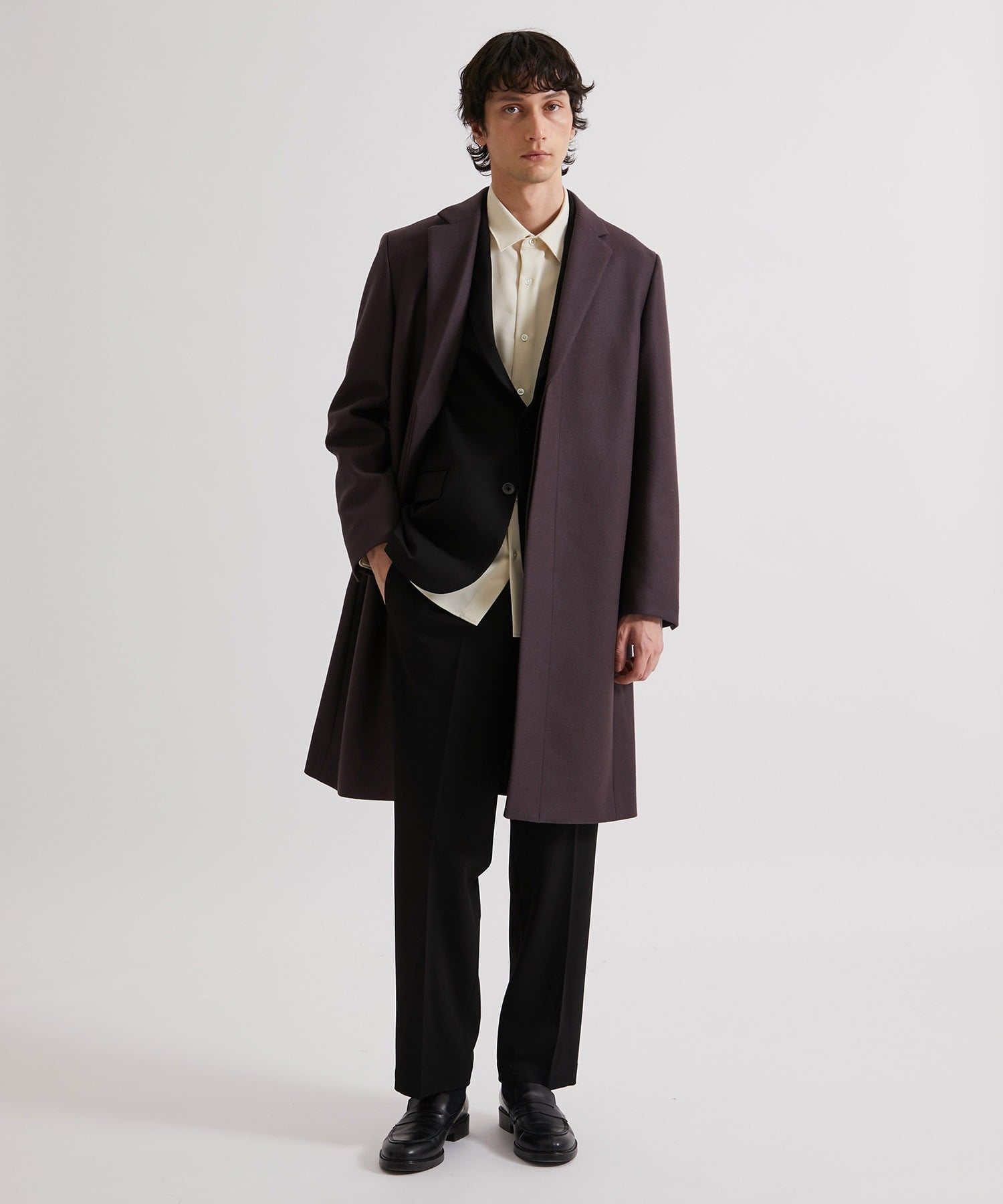 超撥水 SUPER 140's チェスターコート