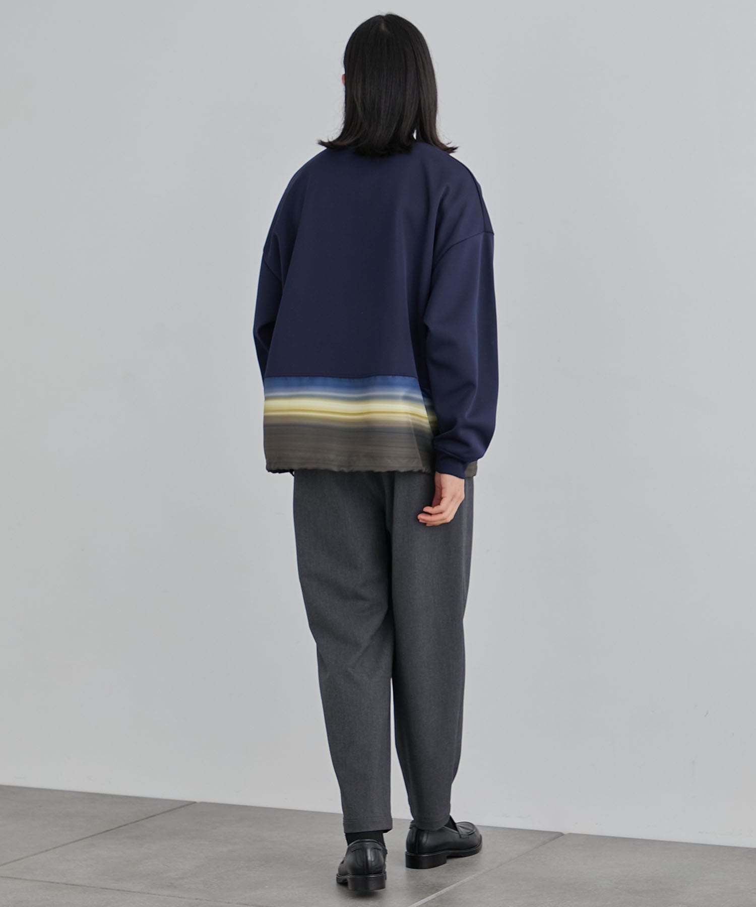 グラデーションコンビロンTee