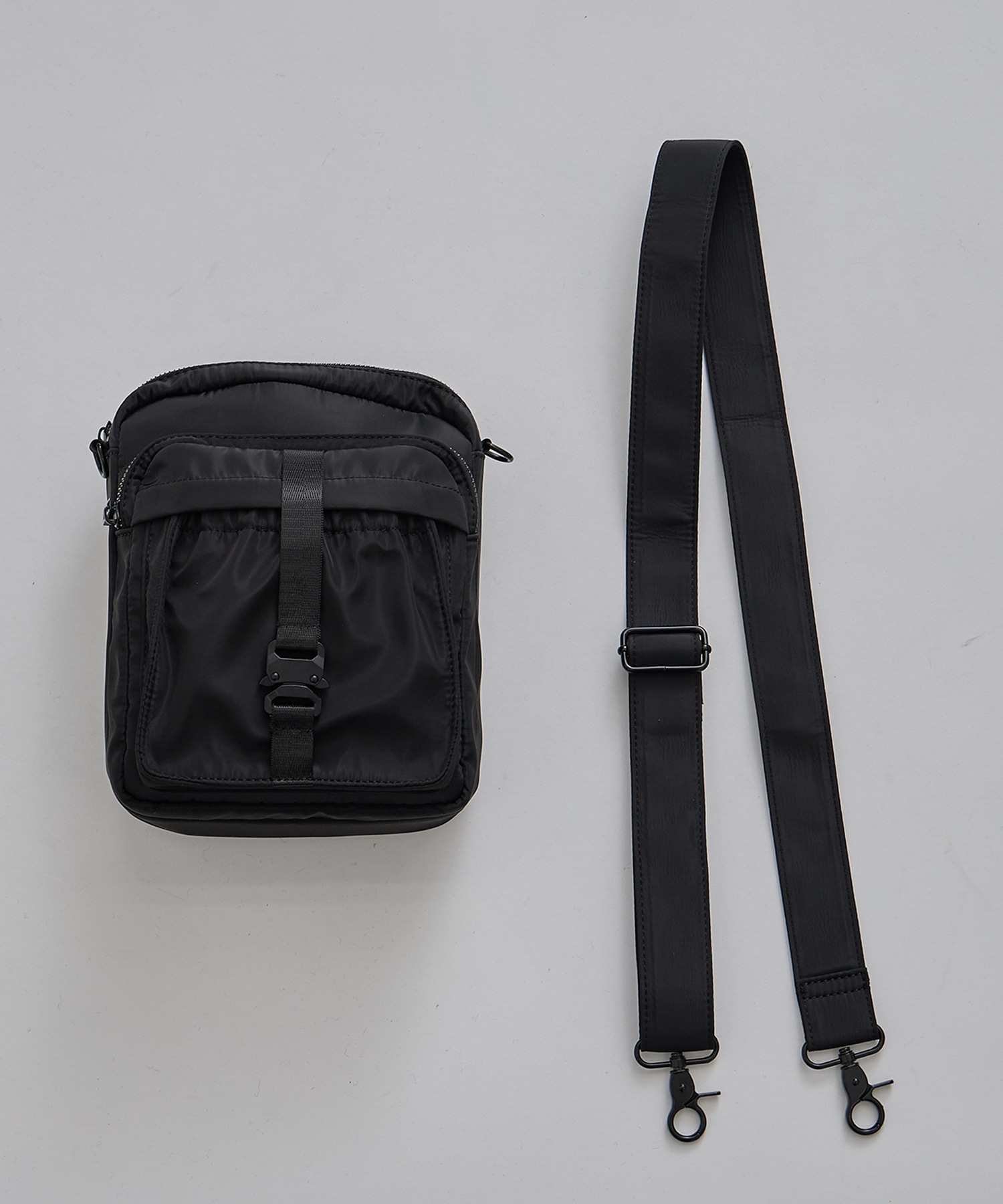 NYLON SHOULDER MINI BAG