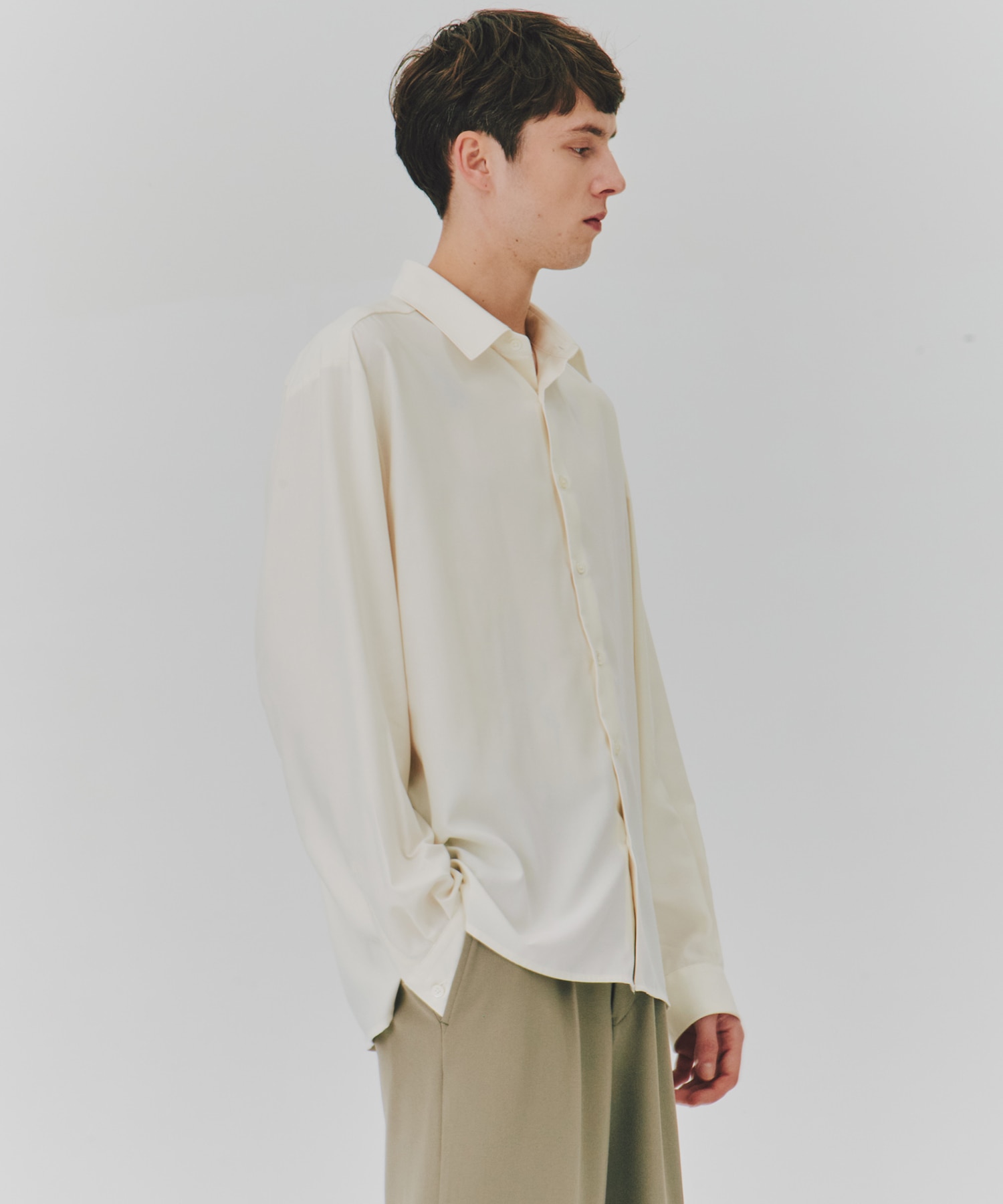 【再入荷】DRY RAYON  リラックスシャツ