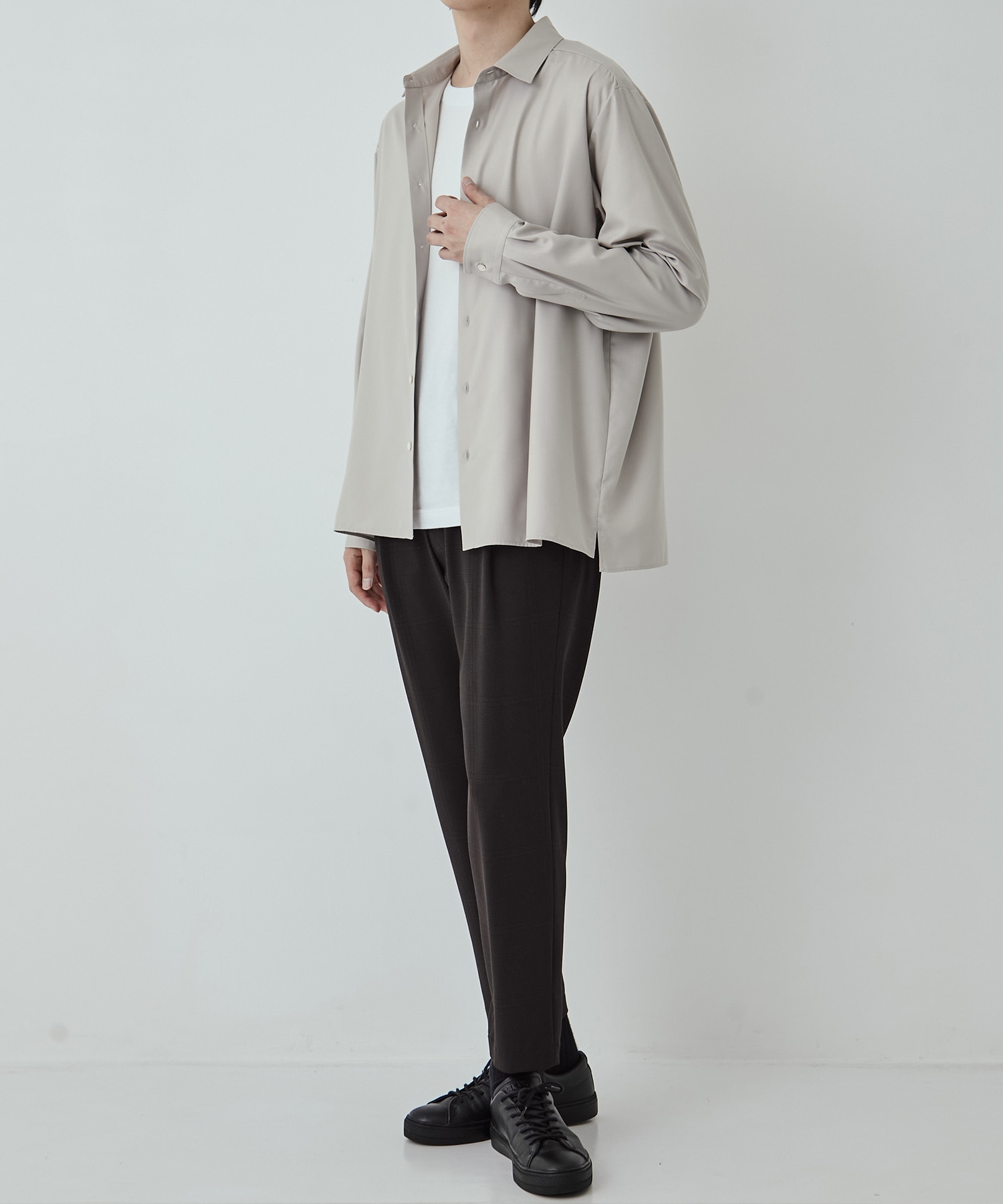 【再入荷】DRY RAYON  リラックスシャツ