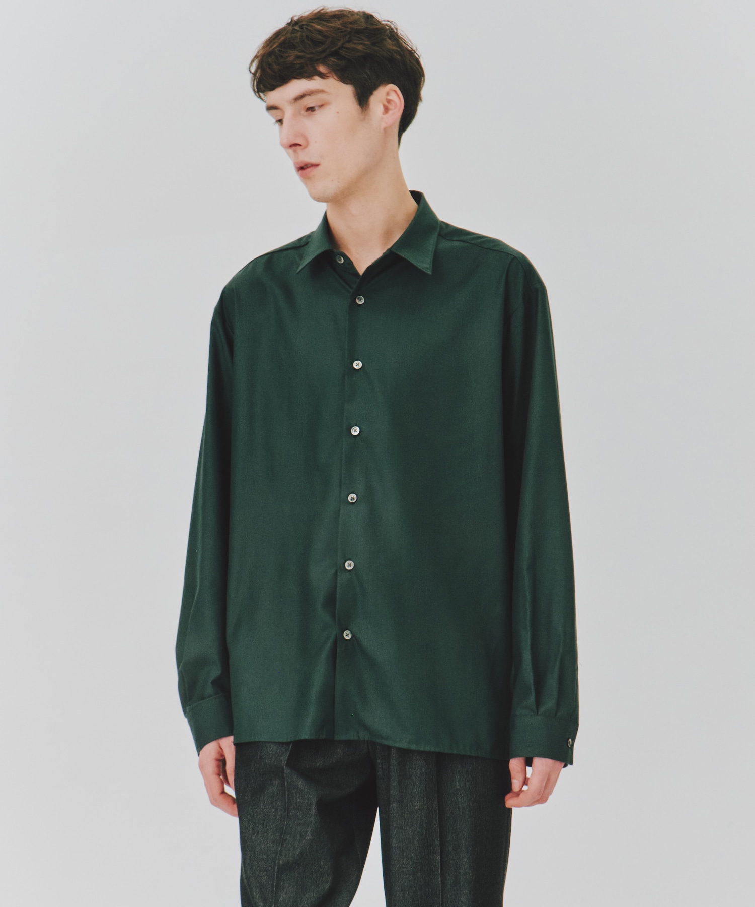 【残りわずか / 再入荷なし】DRY RAYON  リラックスシャツ
