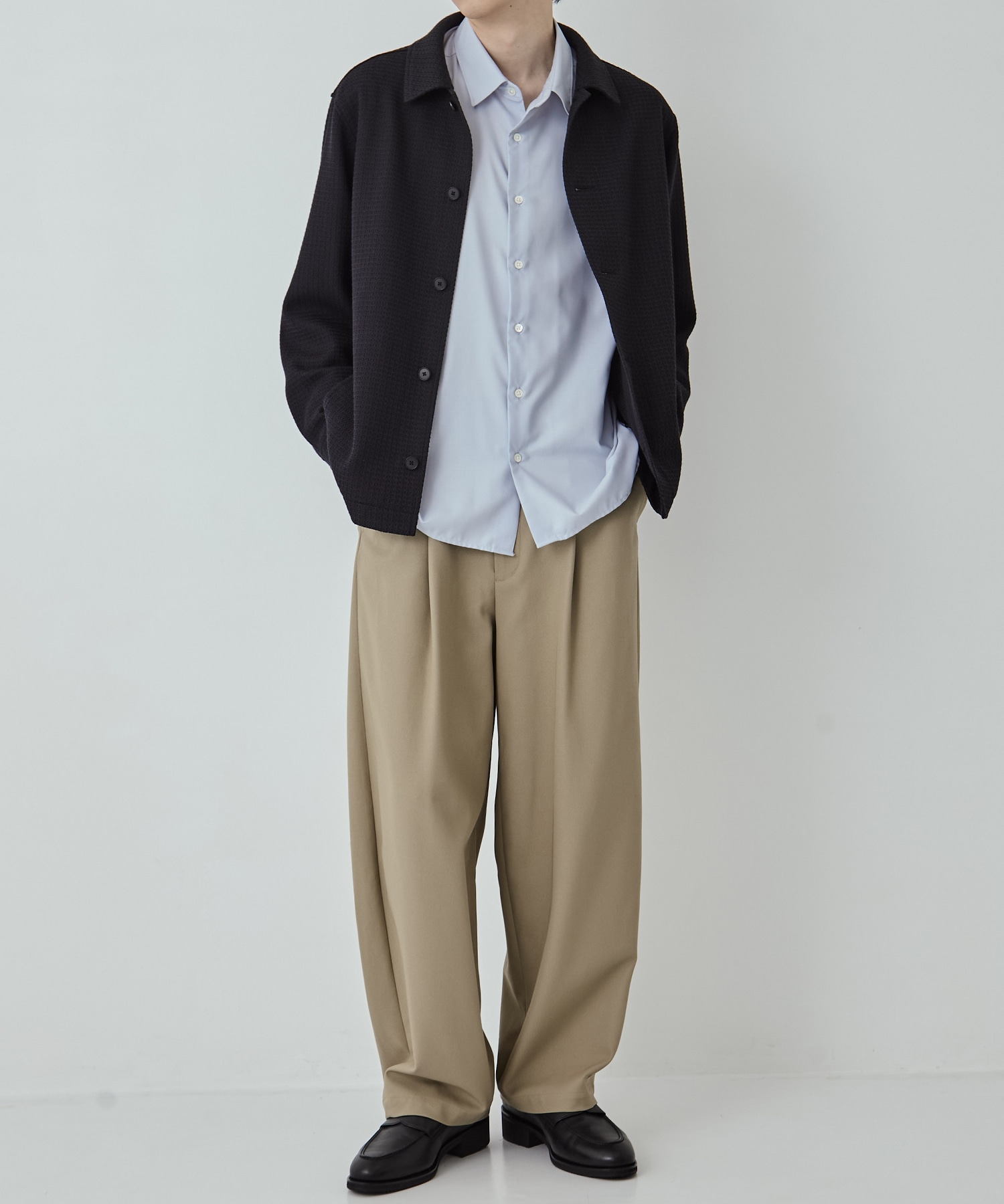 【残りわずか｜再入荷なし】ラッセルツイードシャツ L/S