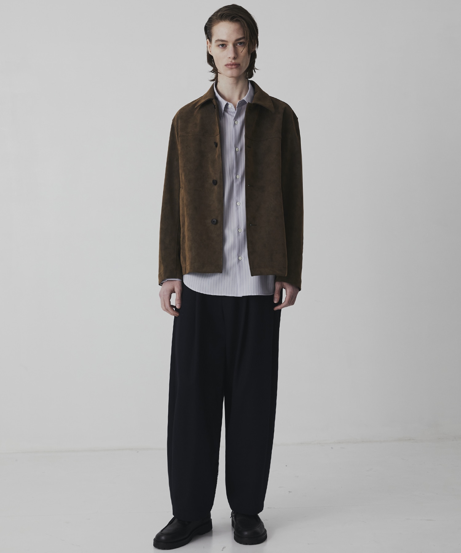 〈WEB限定｜先行予約〉SUPER 120's TECH WOOL シャツ