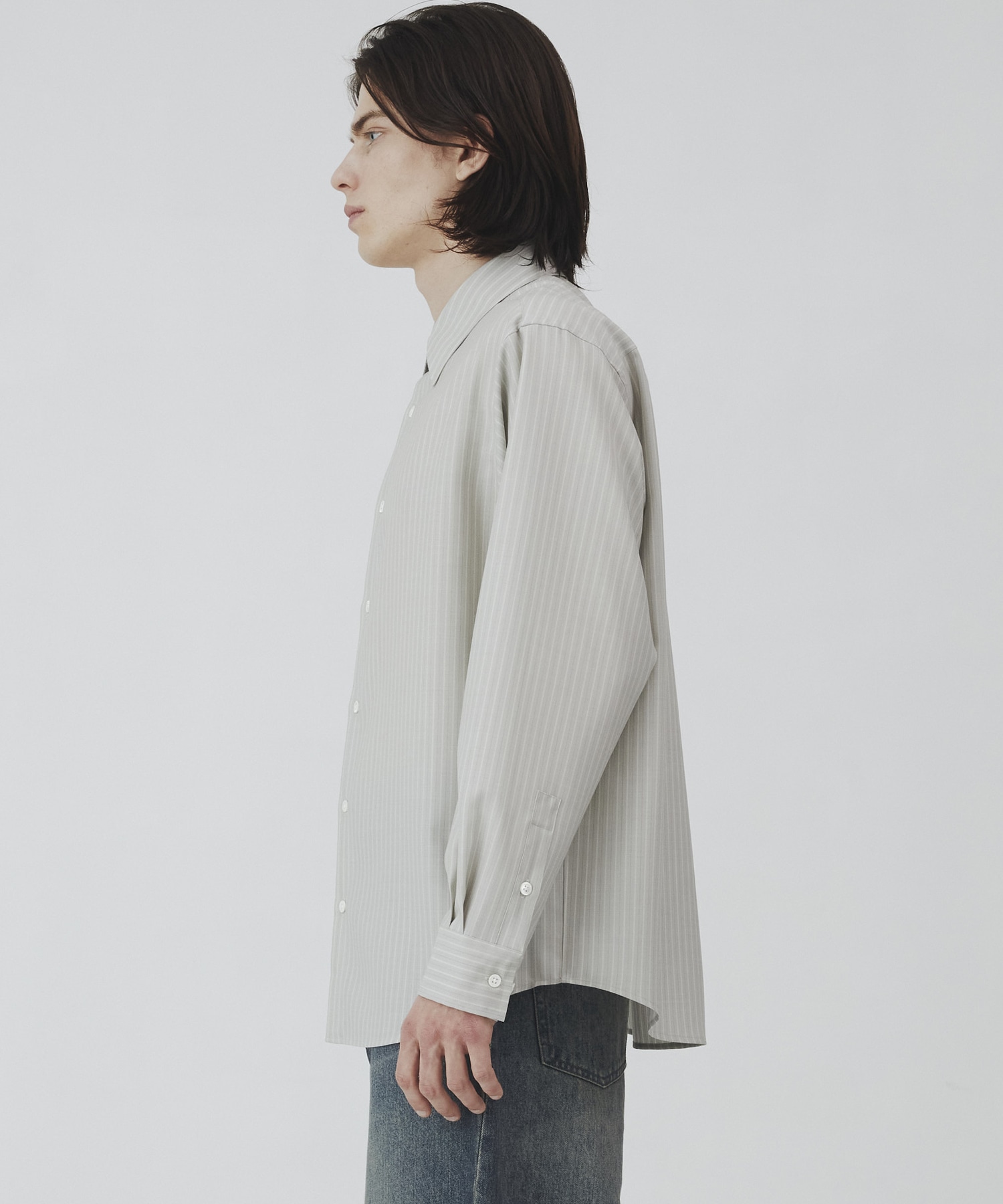 〈2026SS〉SUPER 120's TECH WOOL シャツ