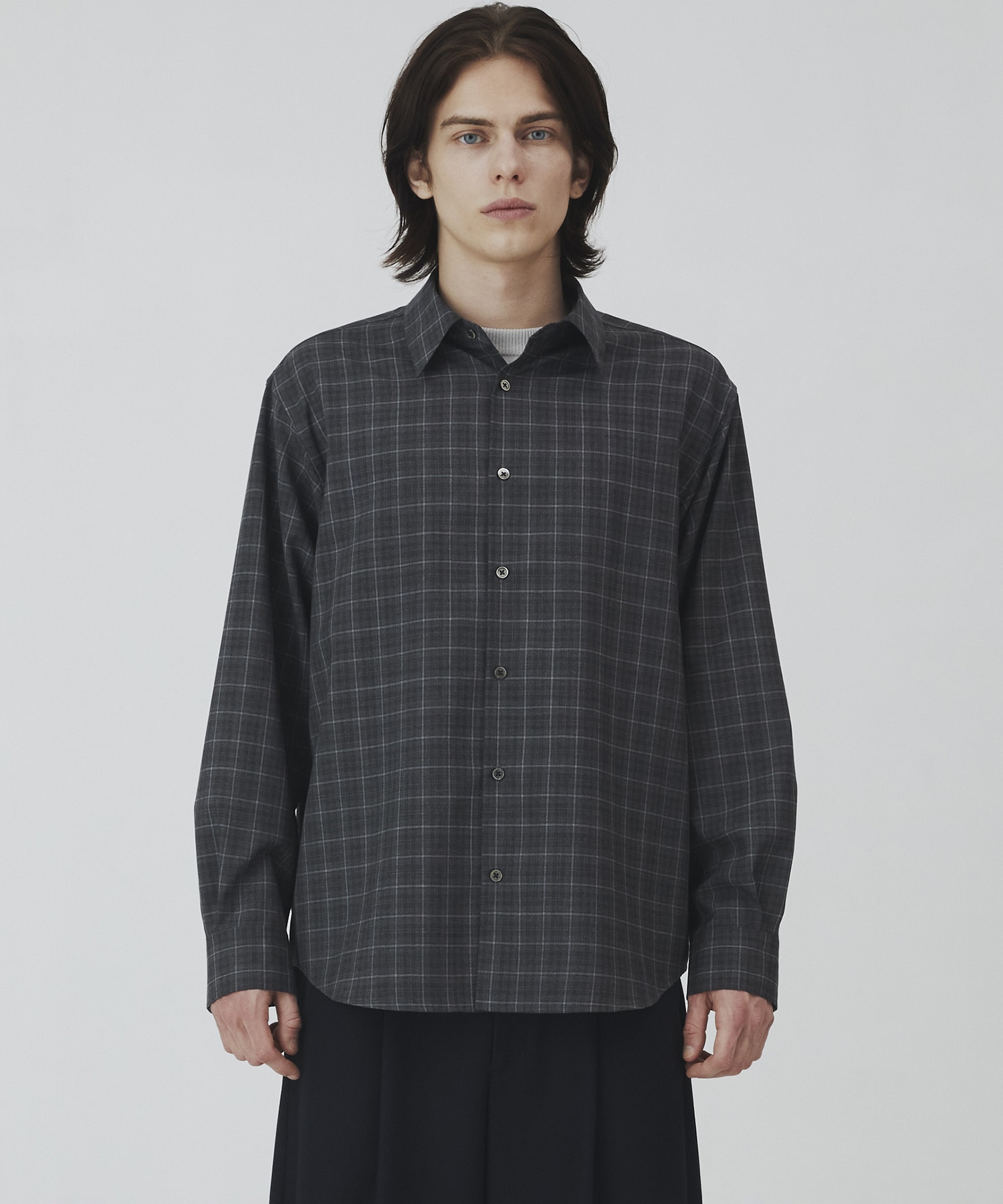 〈2026SS〉SUPER 120's TECH WOOL シャツ