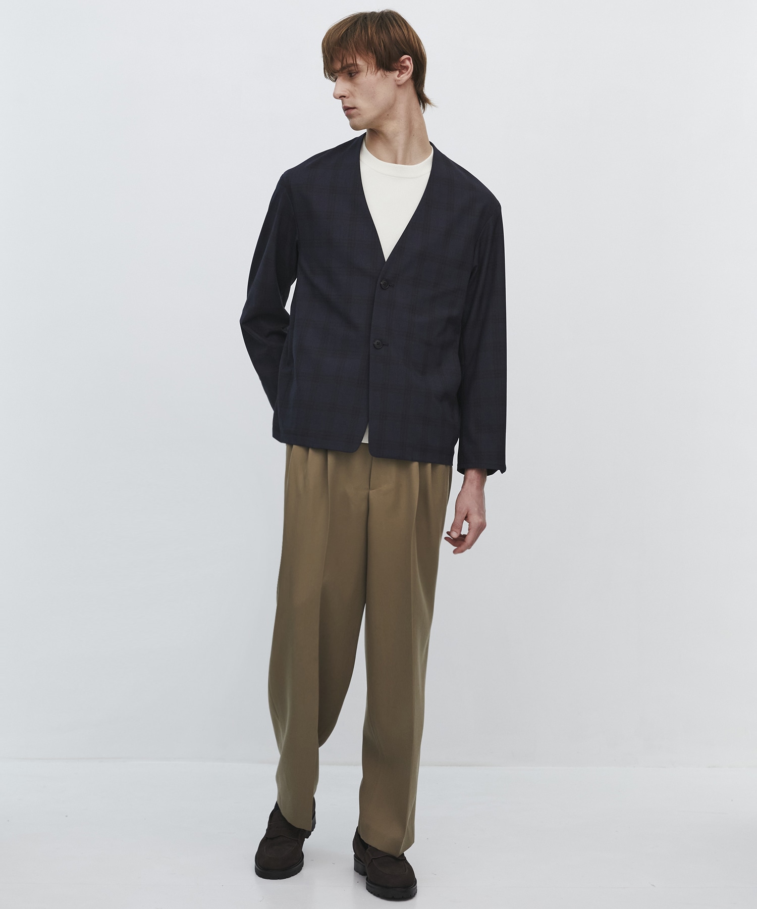 〈2026SS｜数量限定〉MAX GABARDINE 3タックストレートパンツ