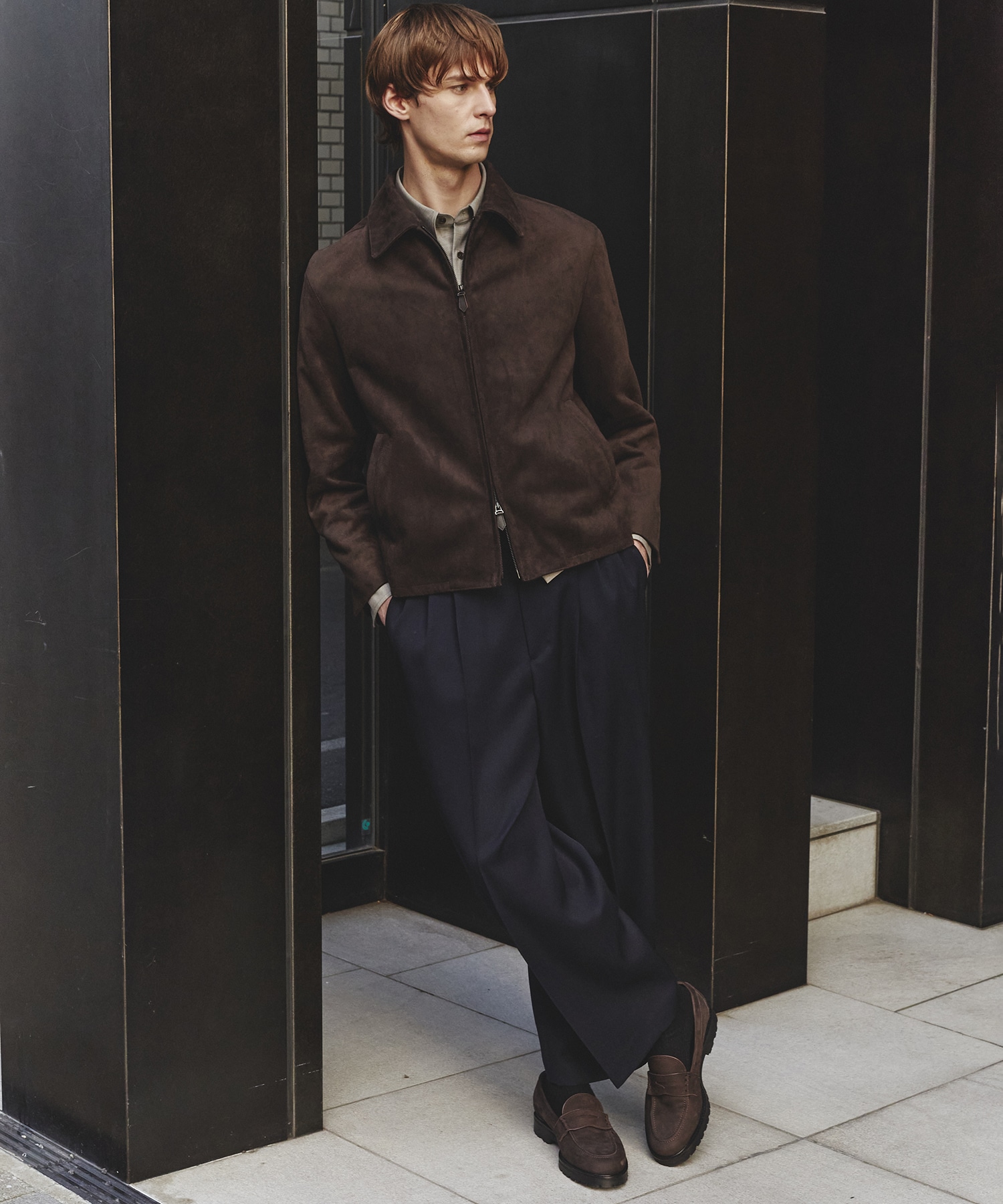 〈2026SS|数量限定〉MAX GABARDINE 3タックストレートパンツ