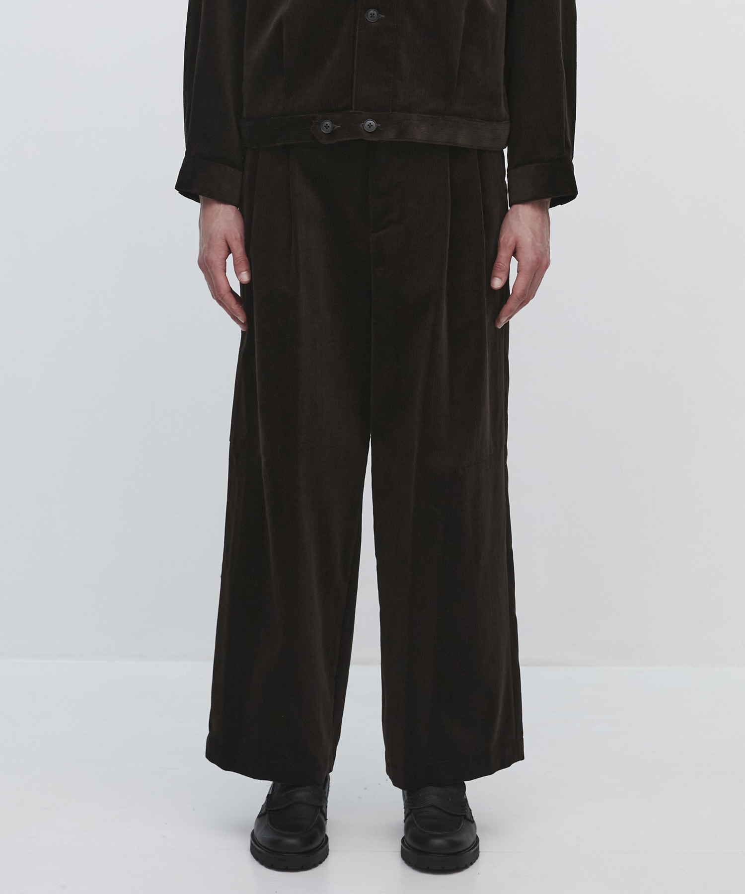 〈2026SS｜残りわずか｜再入荷なし〉BRISBANE MOSS コーデュロイ バギースラックス