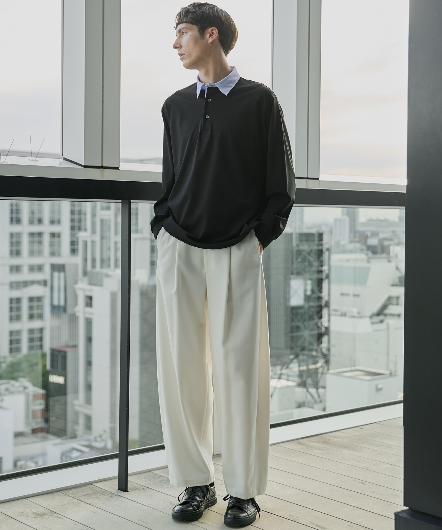 〈2026SS〉ハイツイスト バレルチノパンツ