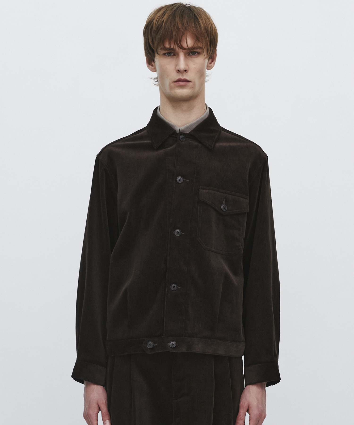 〈2026SS|残りわずか|再入荷なし〉BRISBANE MOSS コーデュロイ アイクジャケット