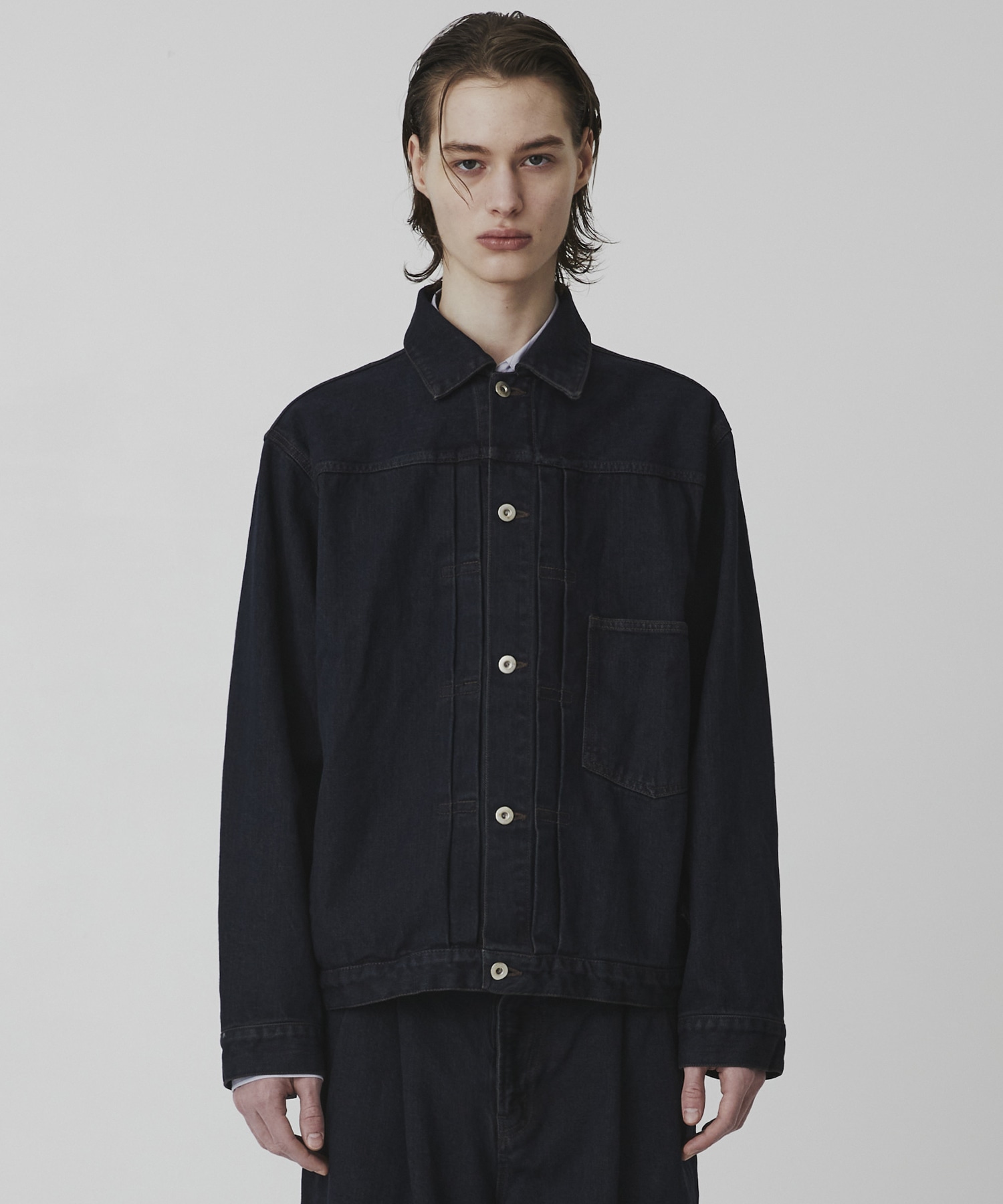 〈2026SS｜WEB先行販売〉オーバーダイデニム ジャケット